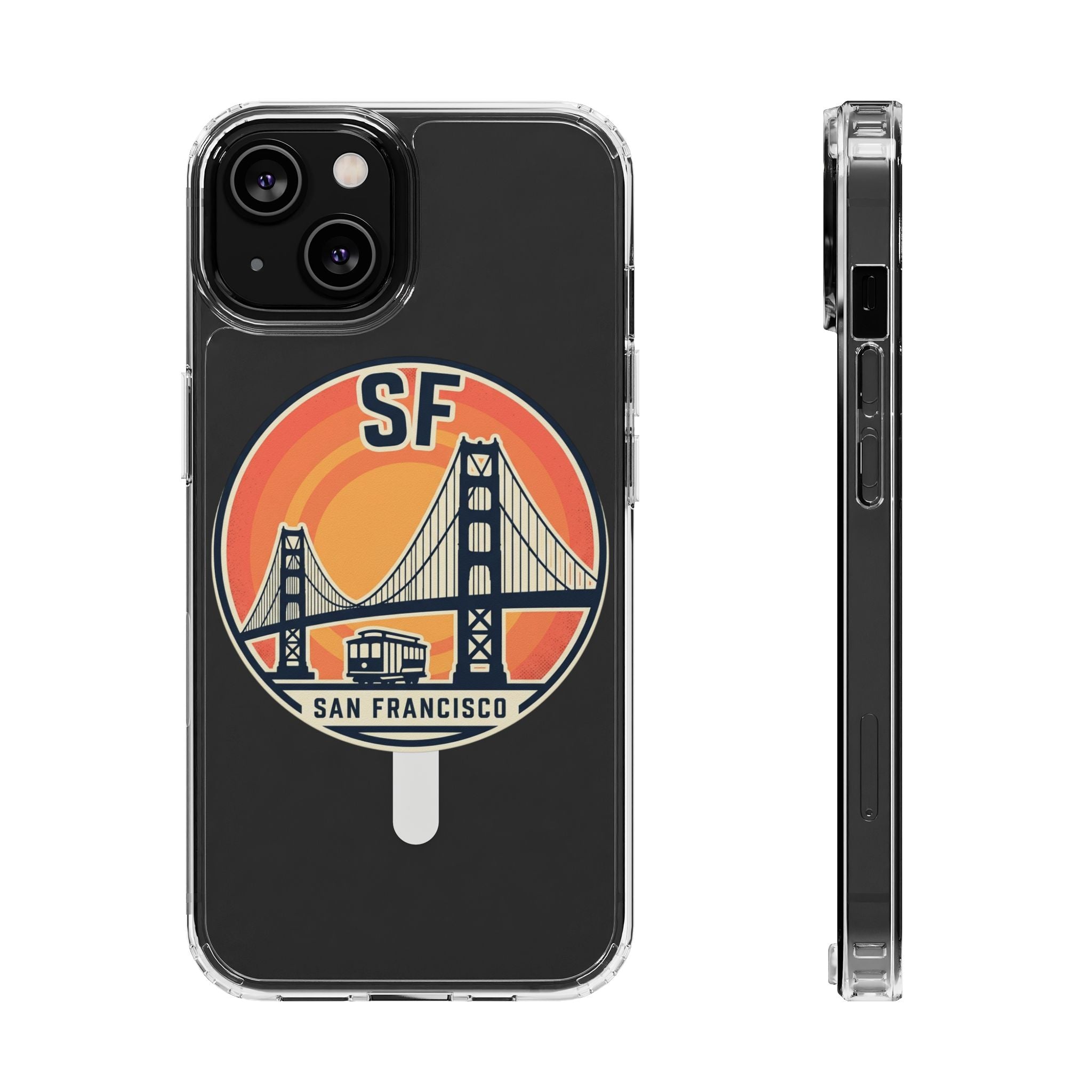 San Francisco Golden Gate Bridge phone case | Magnetic Clear Case