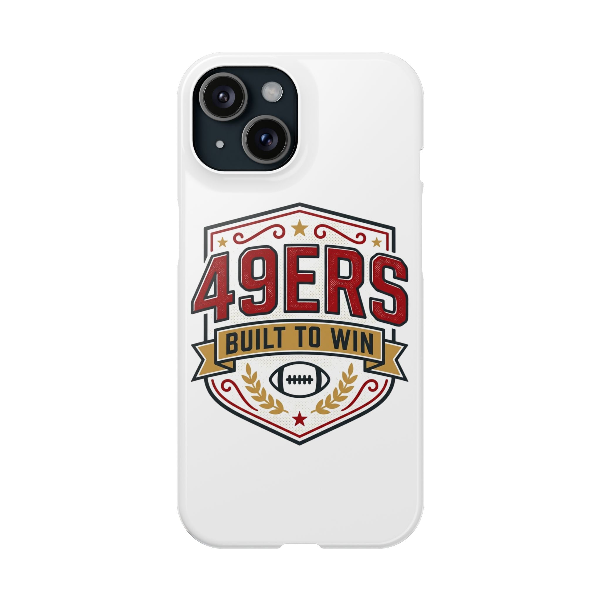 49ers Built to Win phone case | Slim Case