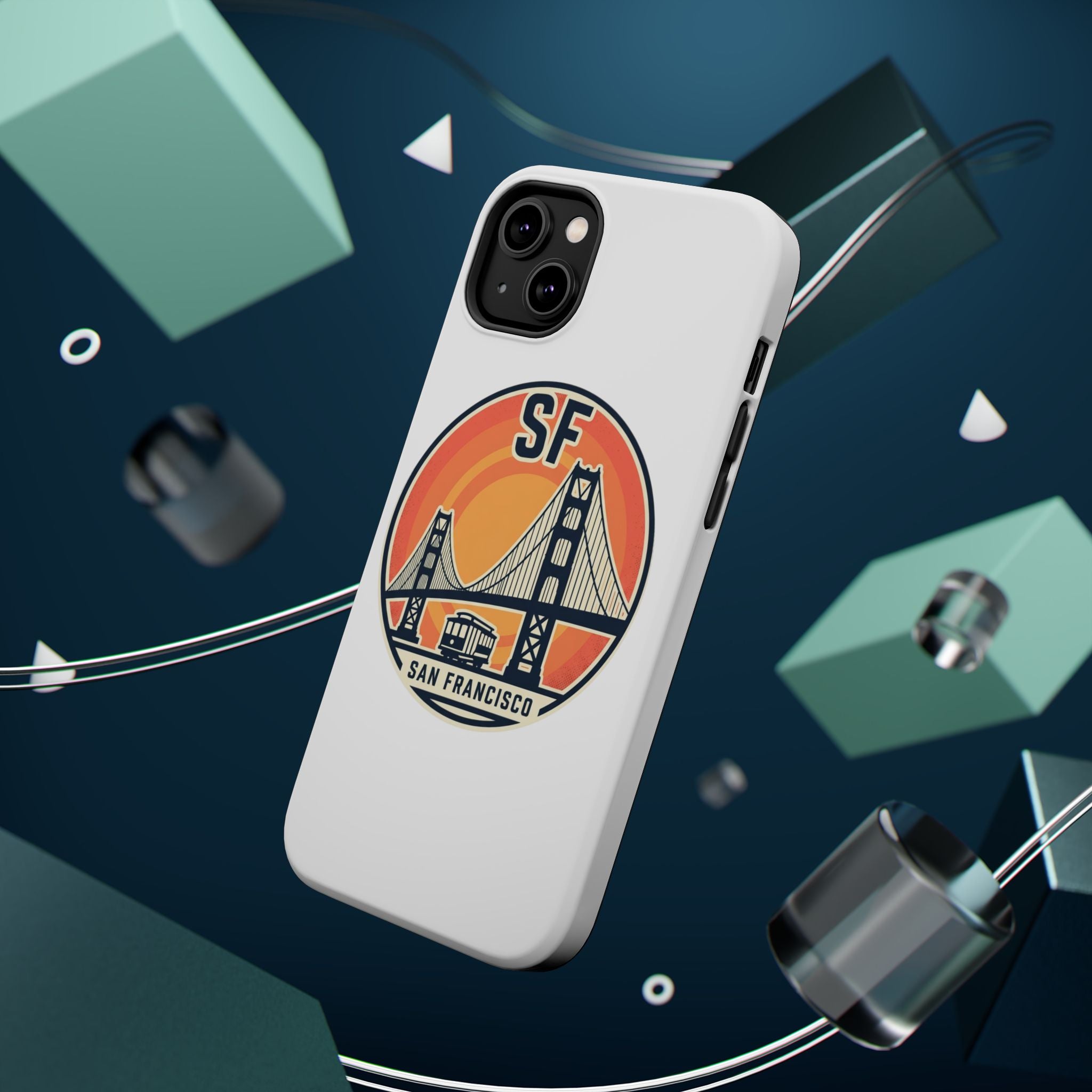 San Francisco Golden Gate Circle Phone Case