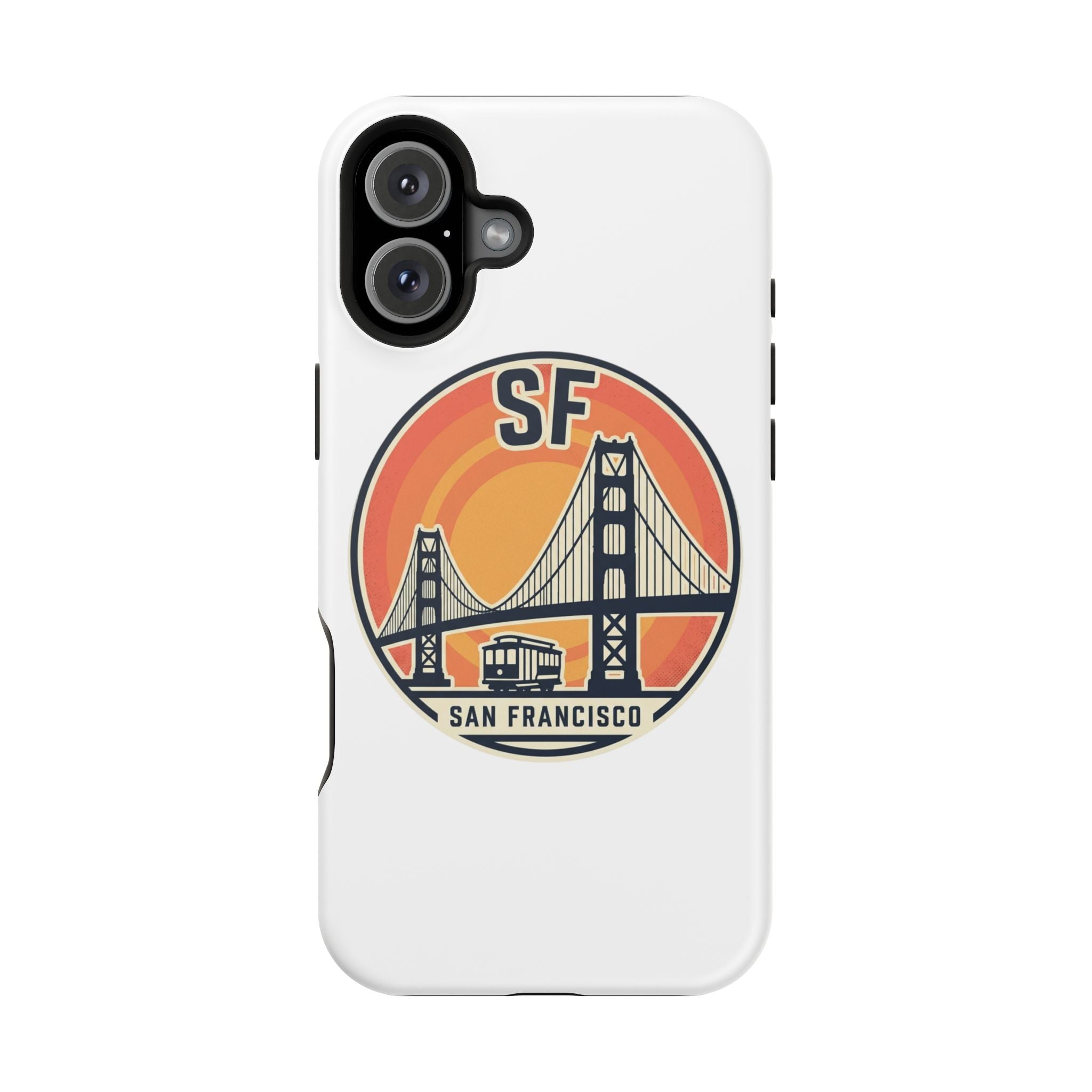 San Francisco Golden Gate Circle Phone Case