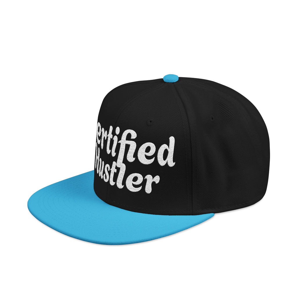 Certified Hustler Snapback | Embroidered Trucker Hat