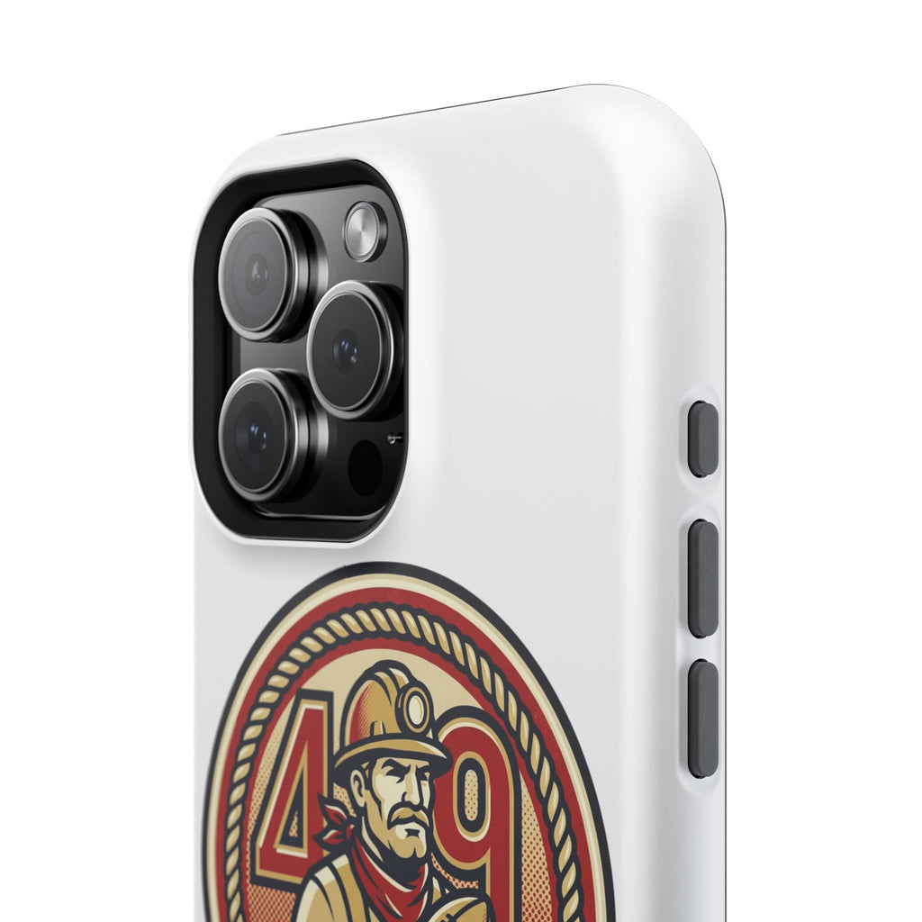 San Francisco 49er Firefighter Badge phone case | Impact-Resistant Case
