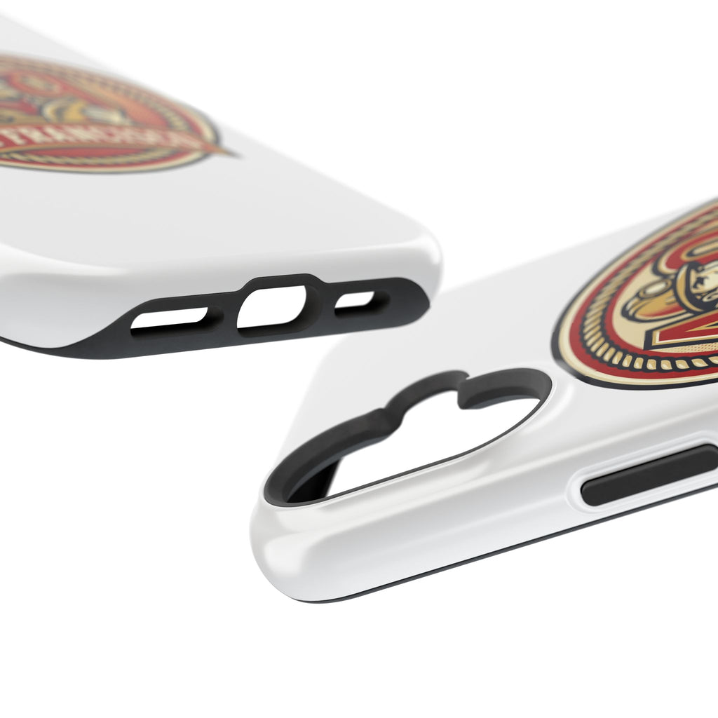 San Francisco 49er Firefighter Badge phone case | Impact-Resistant Case