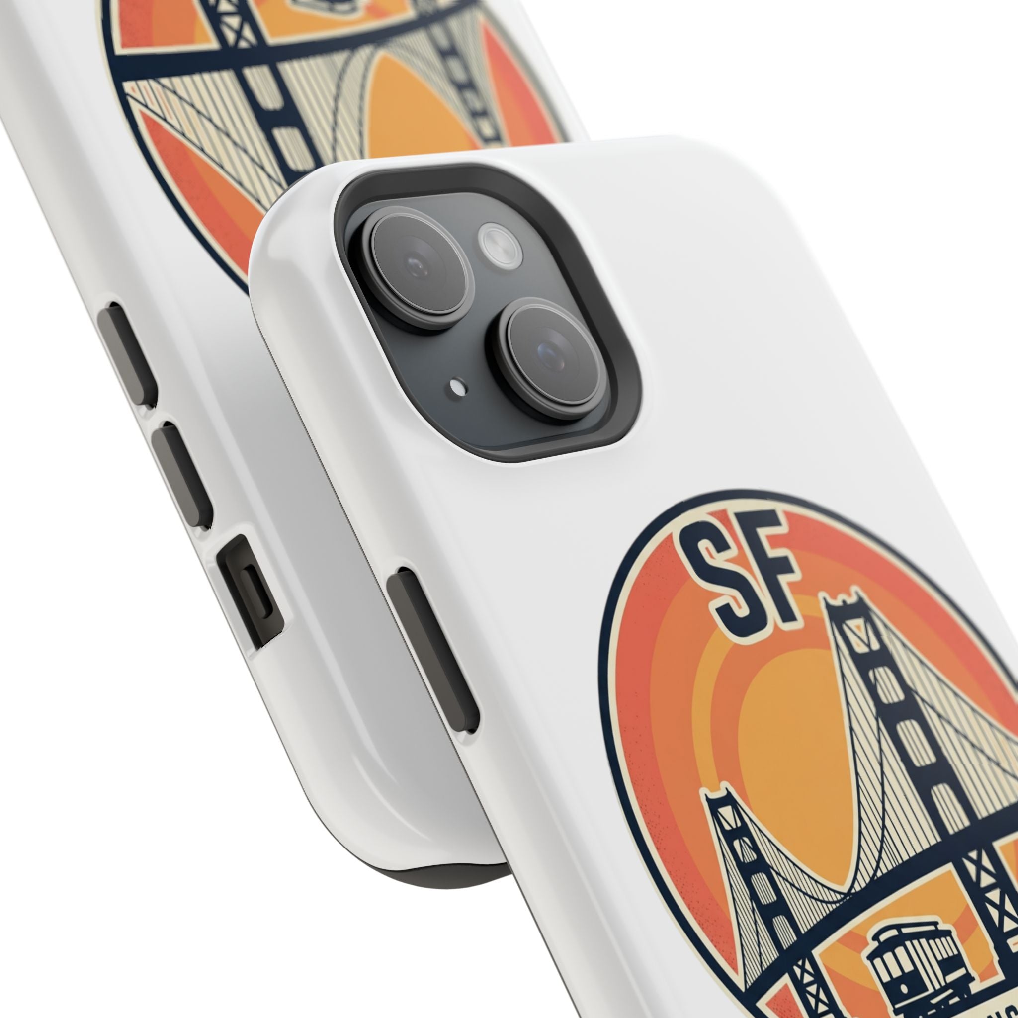 San Francisco Golden Gate Circle Phone Case