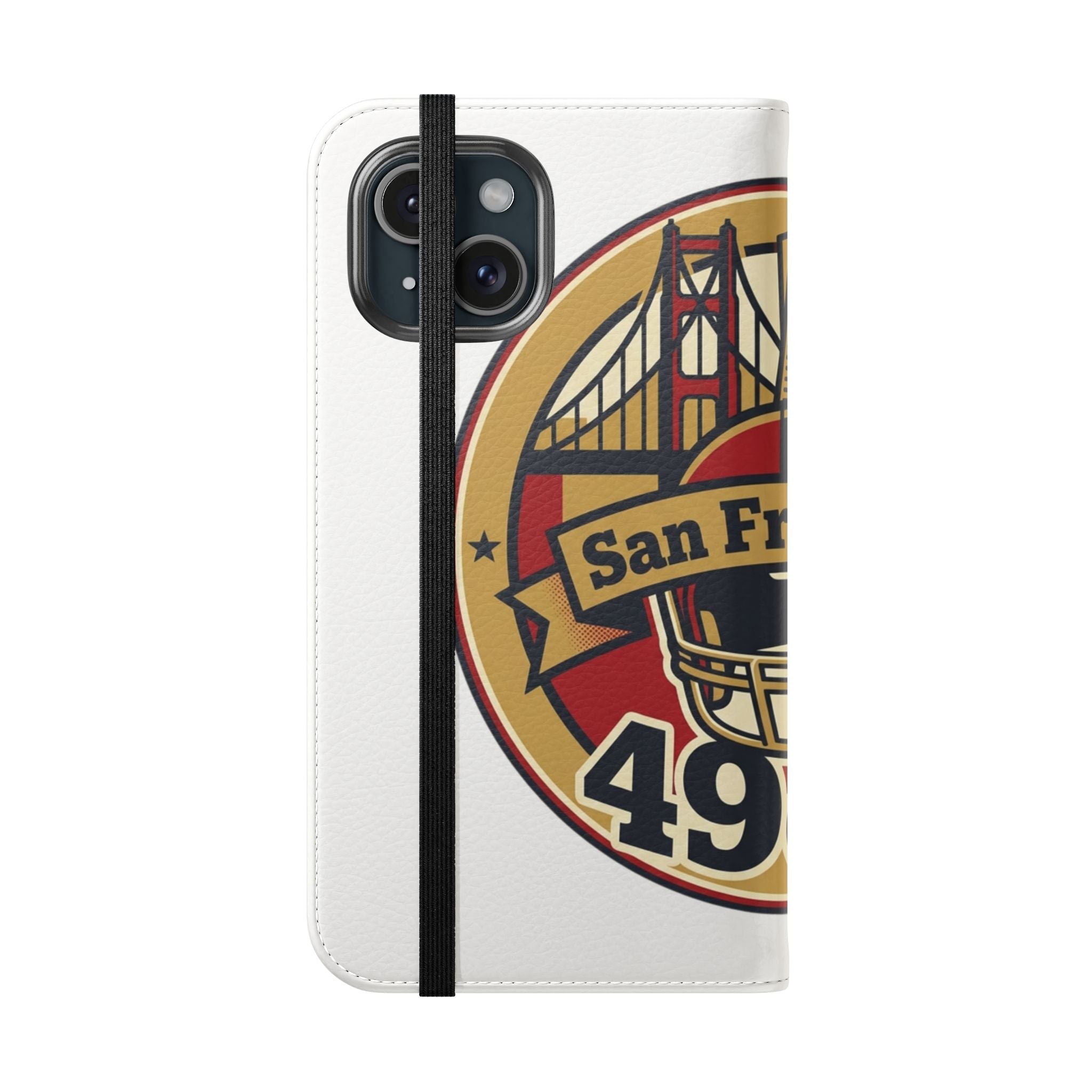 San Francisco 49ers Vintage Logo Flip Case | Phone Wallet