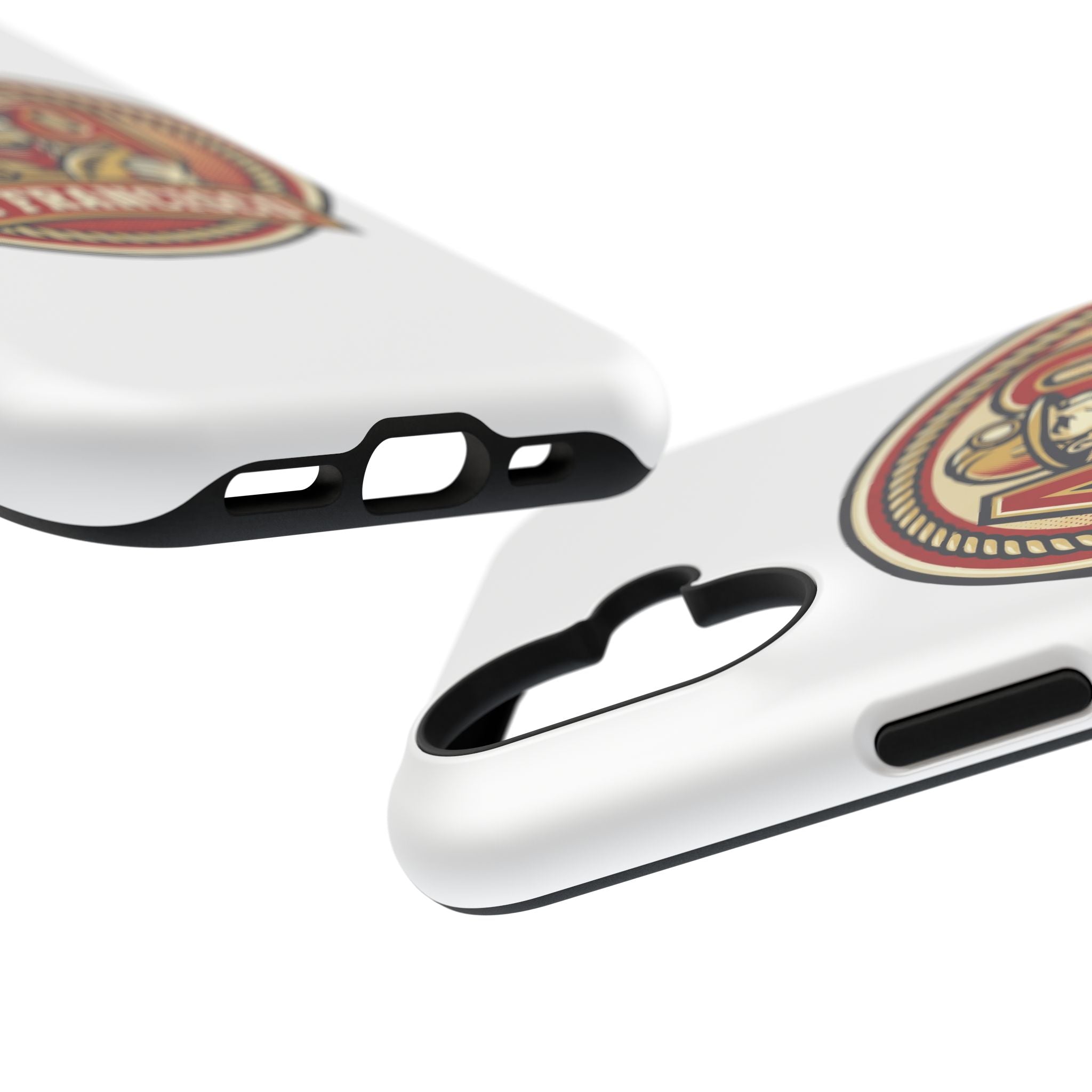 San Francisco 49er Firefighter Badge phone case | Impact-Resistant Case