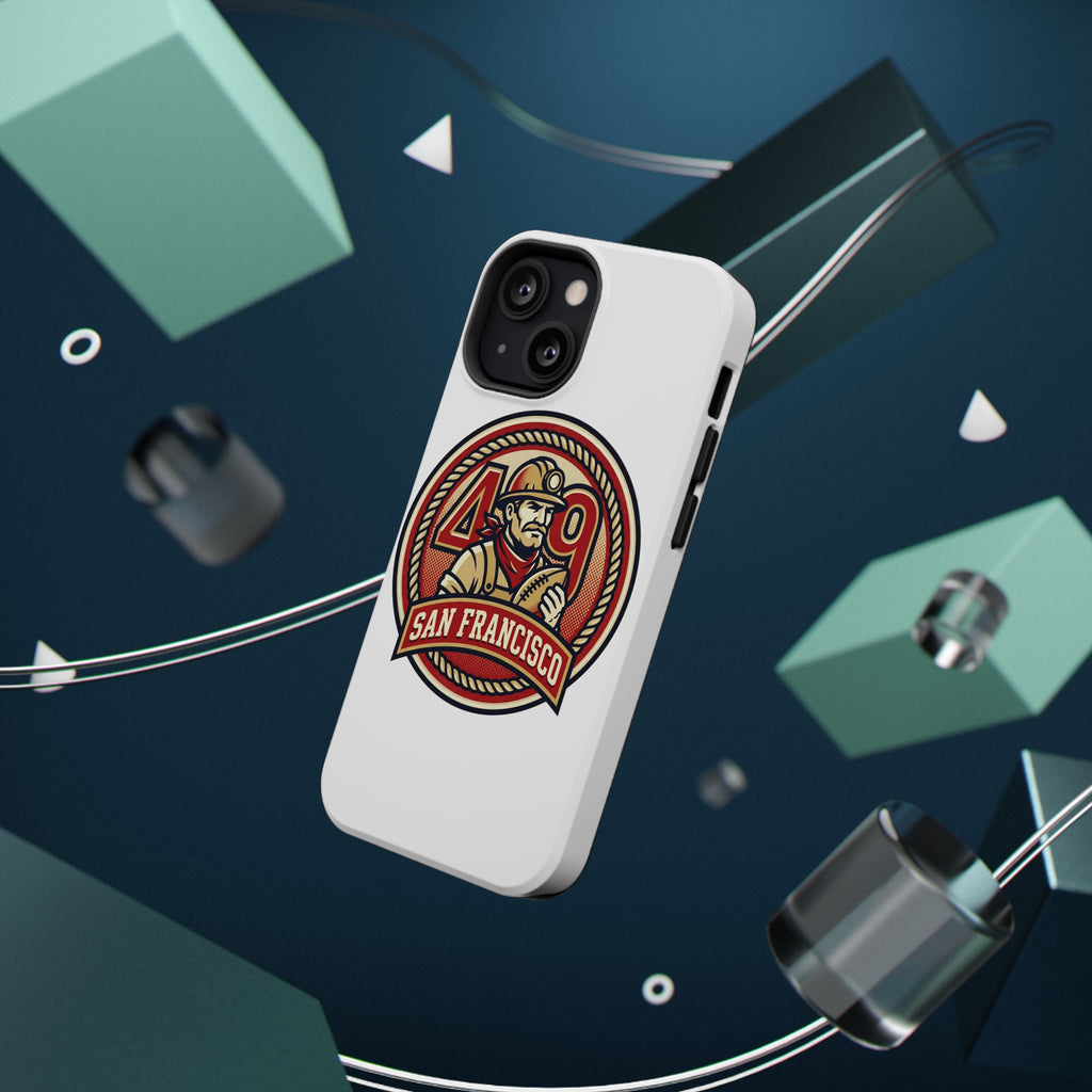 San Francisco 49er Firefighter Badge phone case | Impact-Resistant Case