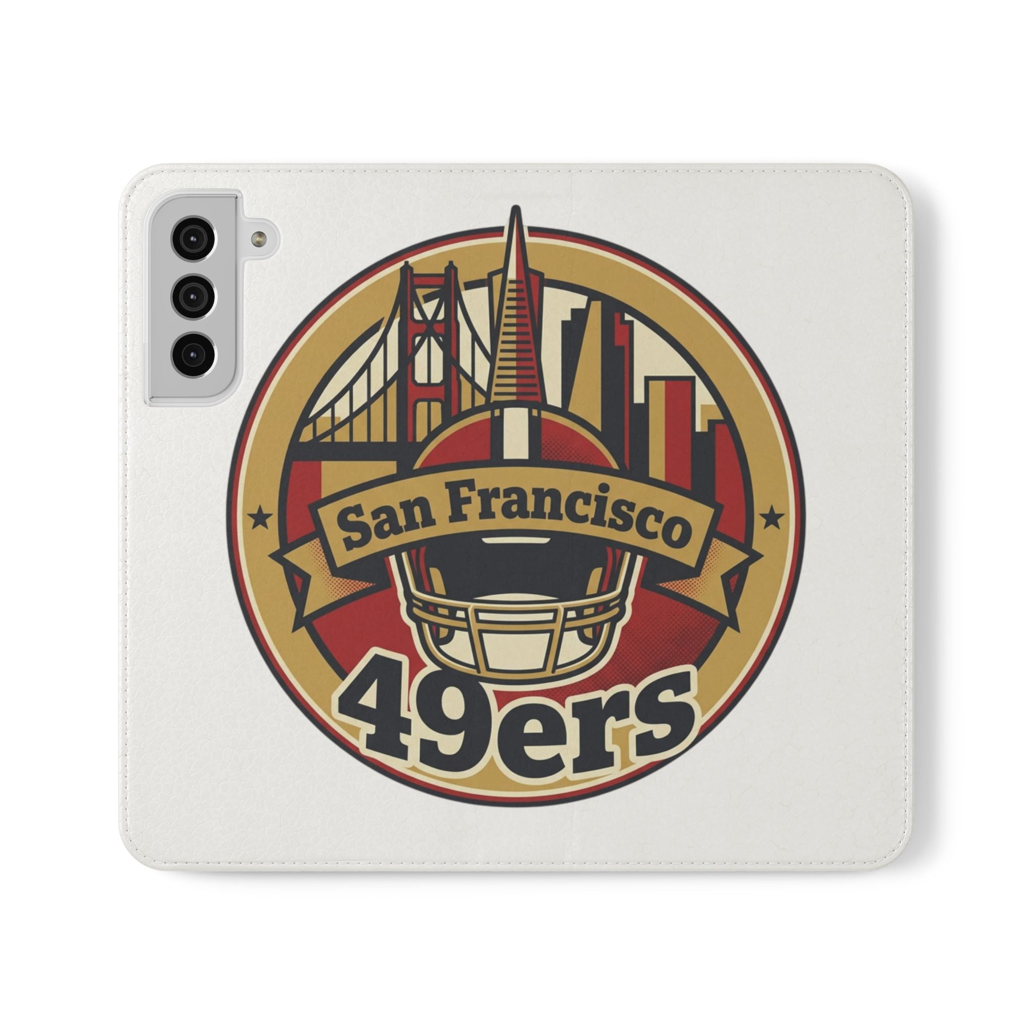 San Francisco 49ers Vintage Logo Flip Case | Phone Wallet