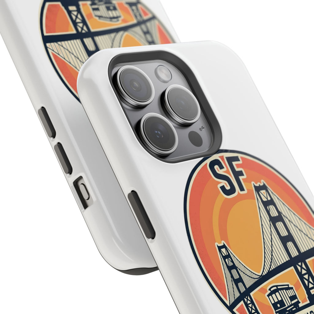 San Francisco Golden Gate Circle Phone Case