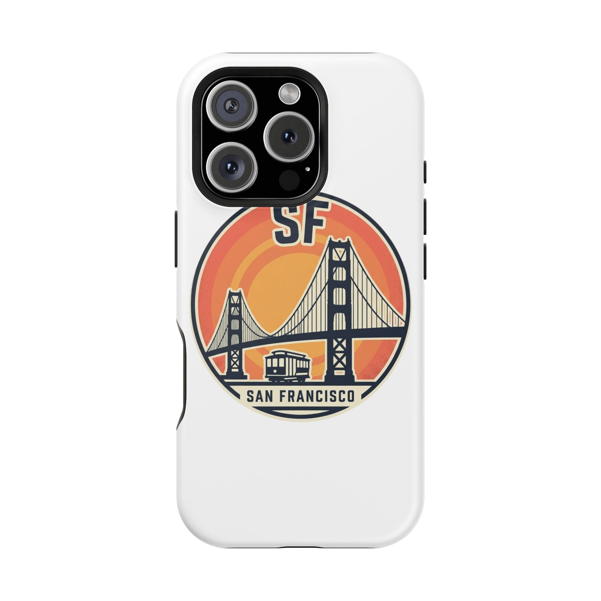 San Francisco Golden Gate Circle Phone Case