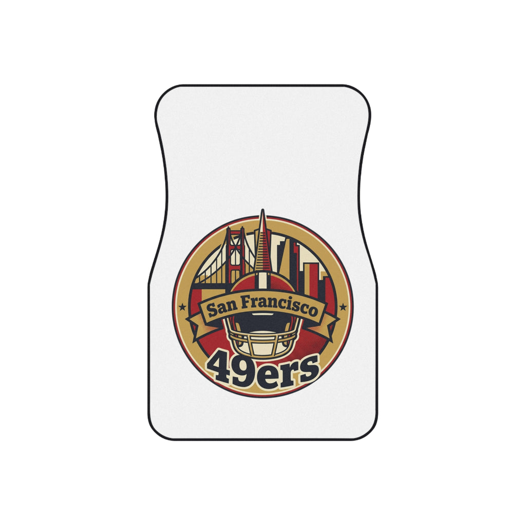 San Francisco 49ers Logo Car Mats | Front Floor Mats