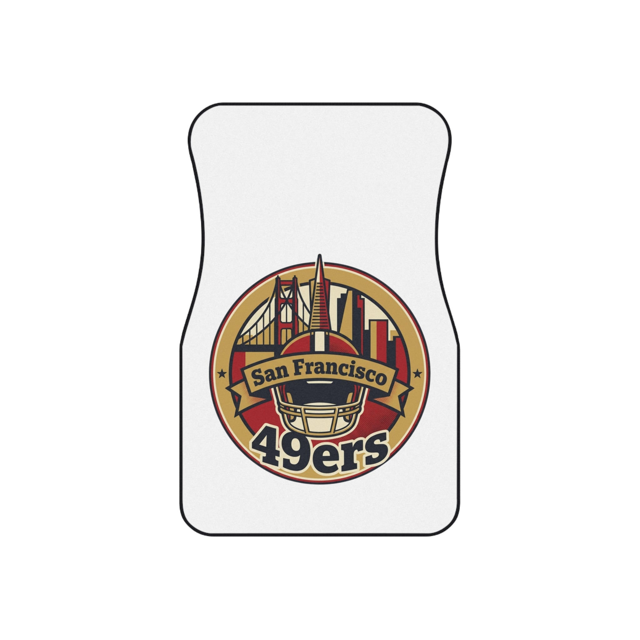 San Francisco 49ers Logo Car Mats | Front Floor Mats