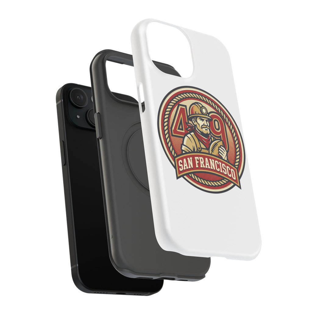 San Francisco 49er Firefighter Badge phone case | Impact-Resistant Case