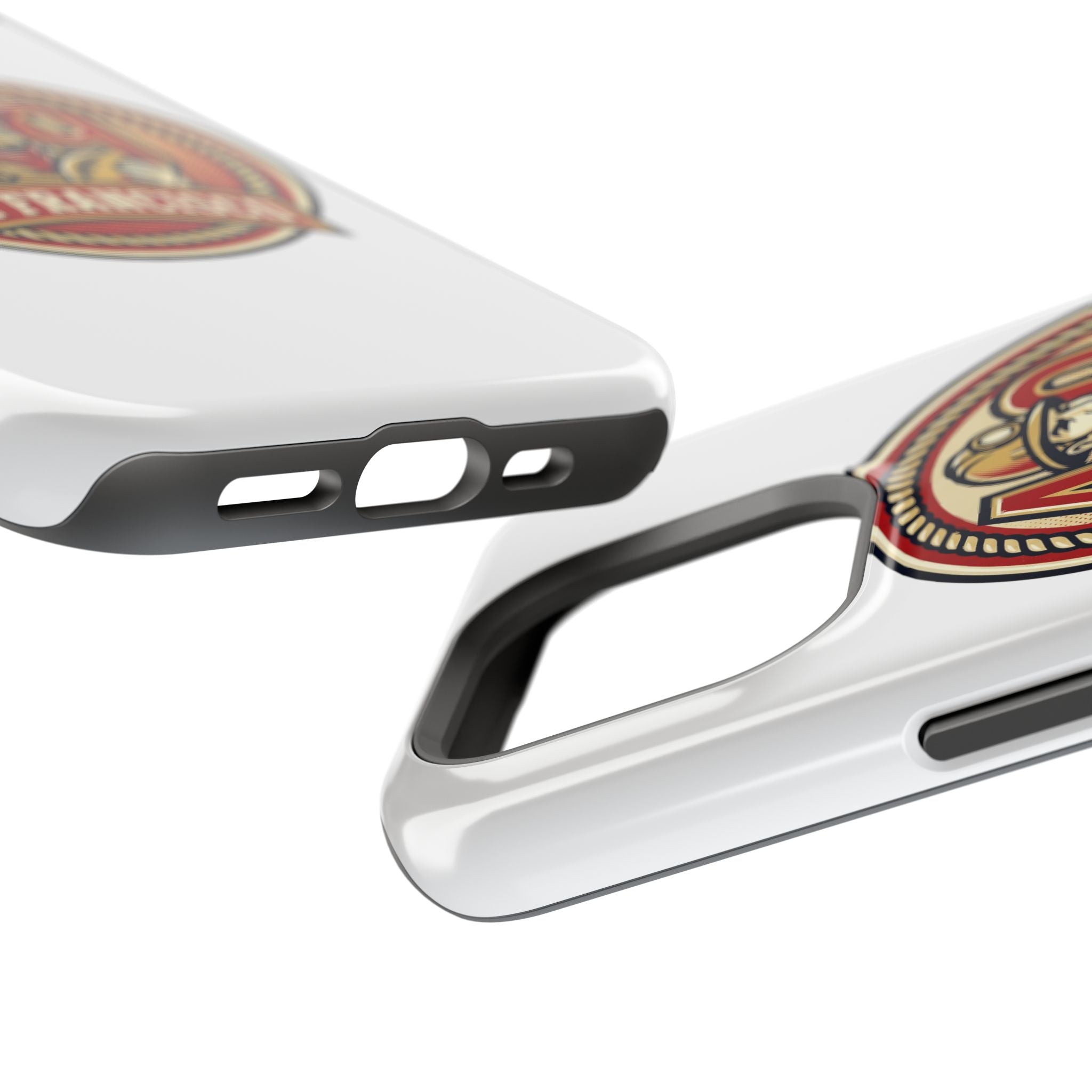 San Francisco 49er Firefighter Badge phone case | Impact-Resistant Case