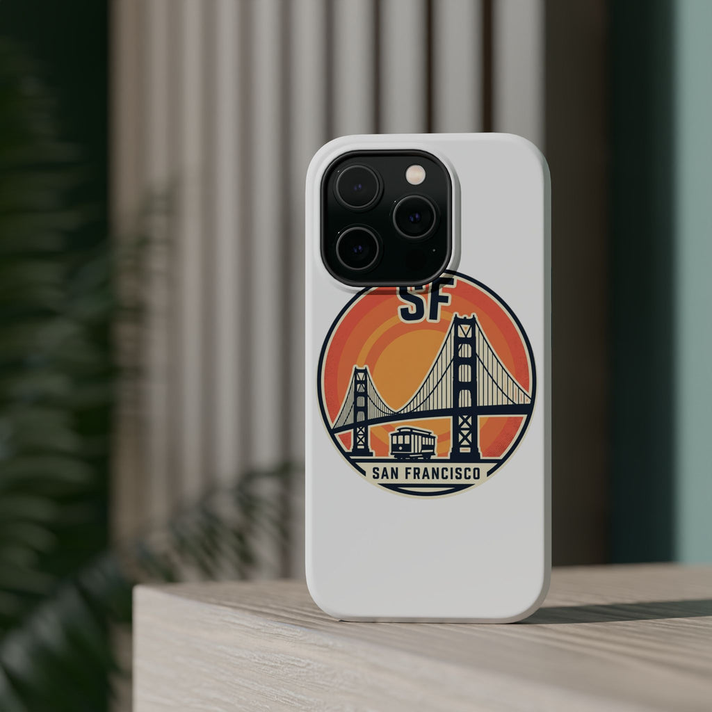 San Francisco Golden Gate Circle Phone Case