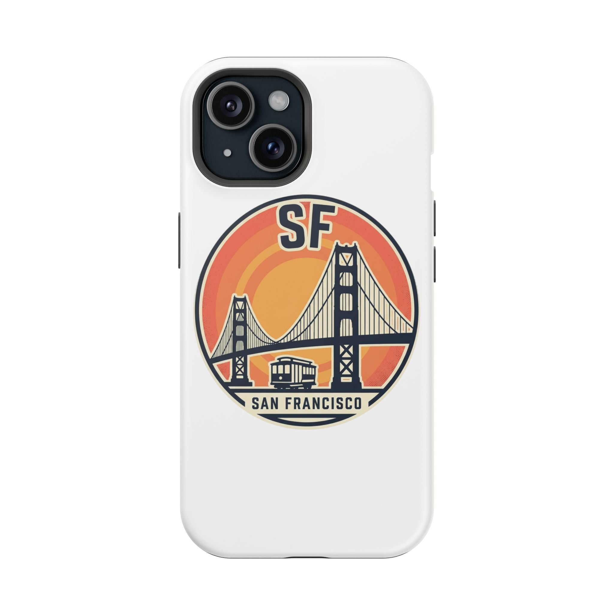 San Francisco Golden Gate Circle Phone Case