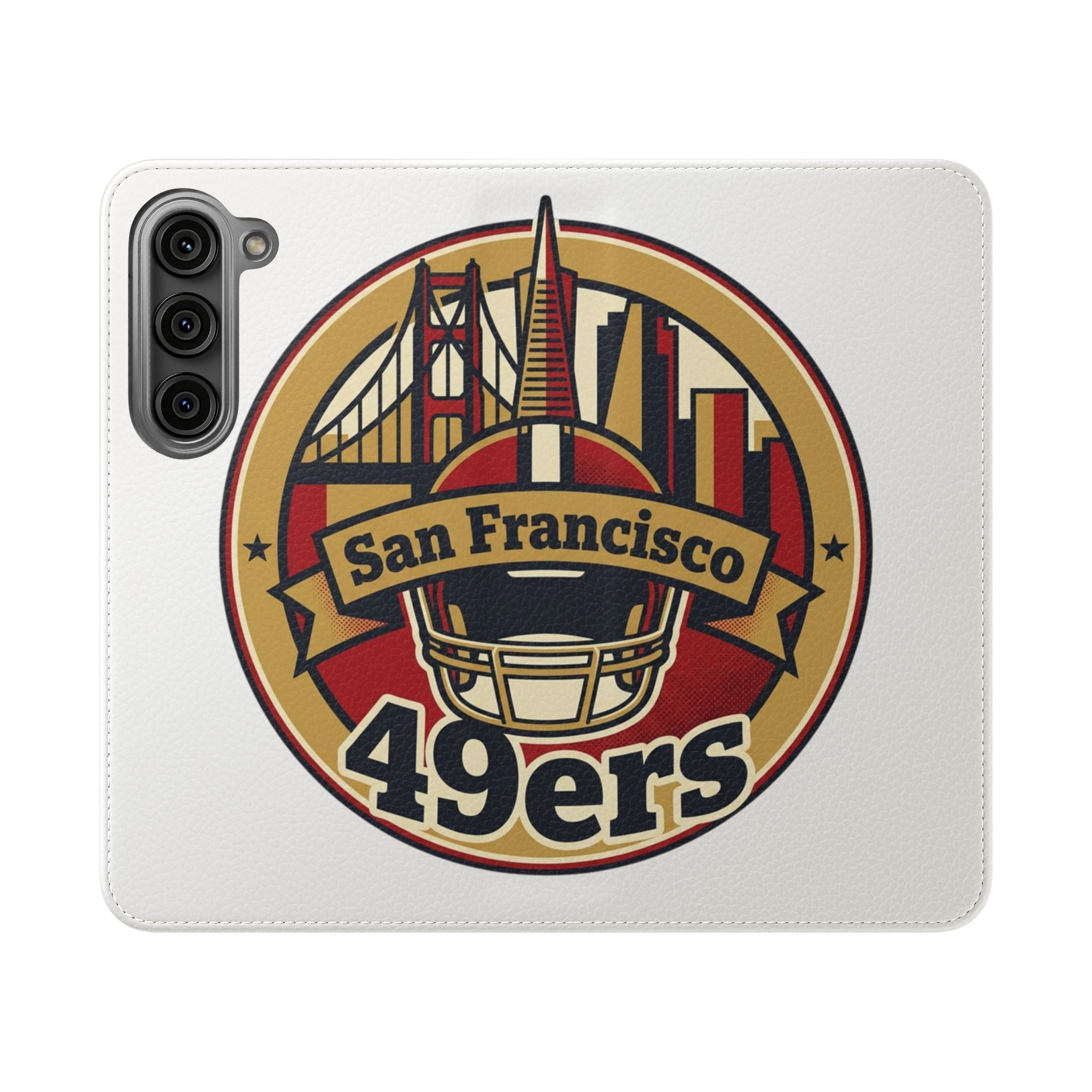 San Francisco 49ers Vintage Logo Flip Case | Phone Wallet