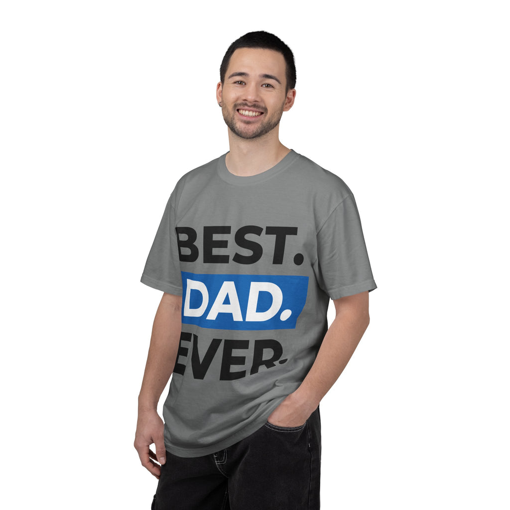 BEST  DAD EVER T-Shirt  Fathers Day Typography Tee