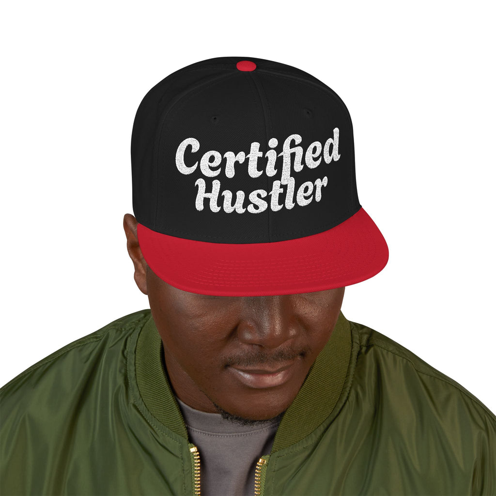 Certified Hustler Snapback | Embroidered Trucker Hat