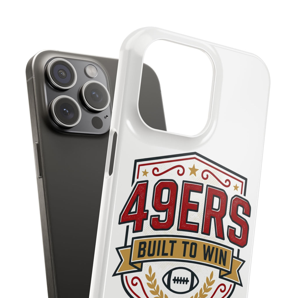 49ers Built to Win phone case | Slim Case