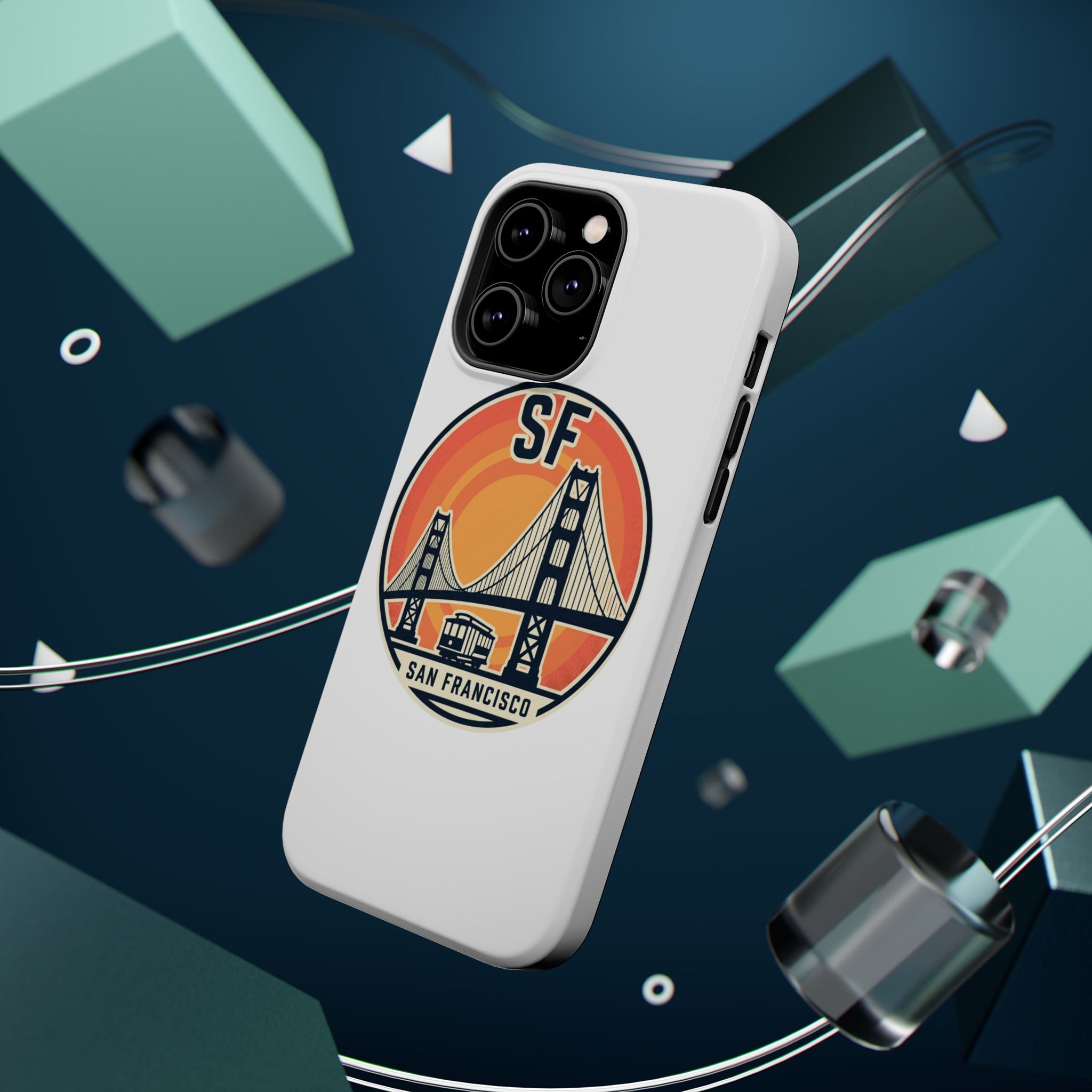 San Francisco Golden Gate Circle Phone Case