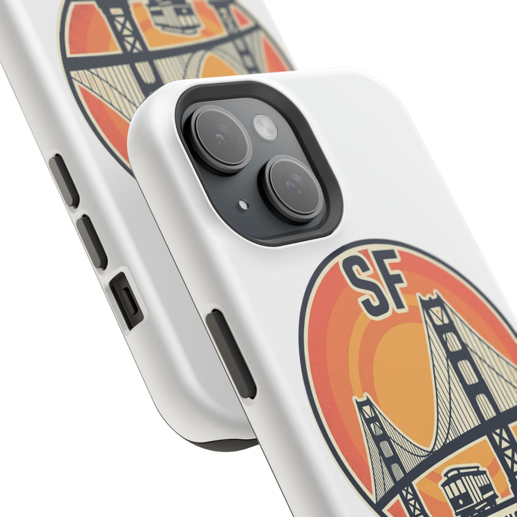 San Francisco Golden Gate Circle Phone Case