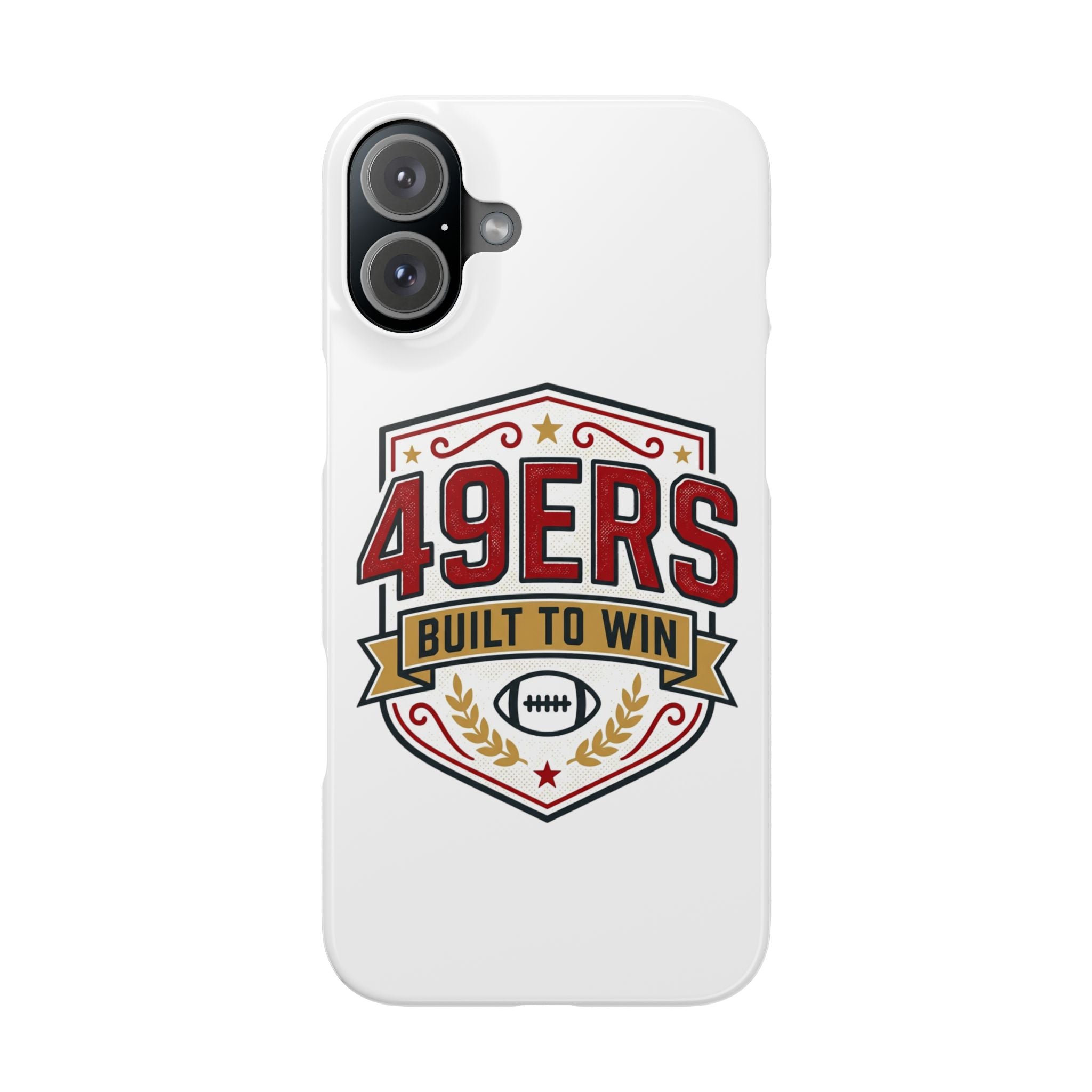 49ers Built to Win phone case | Slim Case