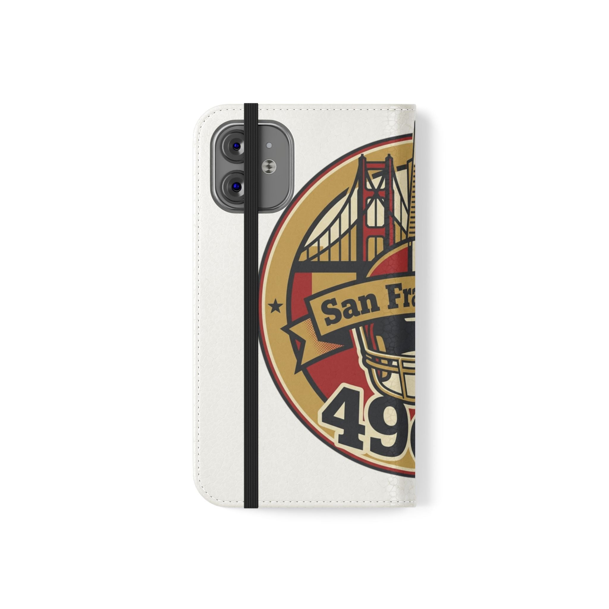 San Francisco 49ers Vintage Logo Flip Case | Phone Wallet