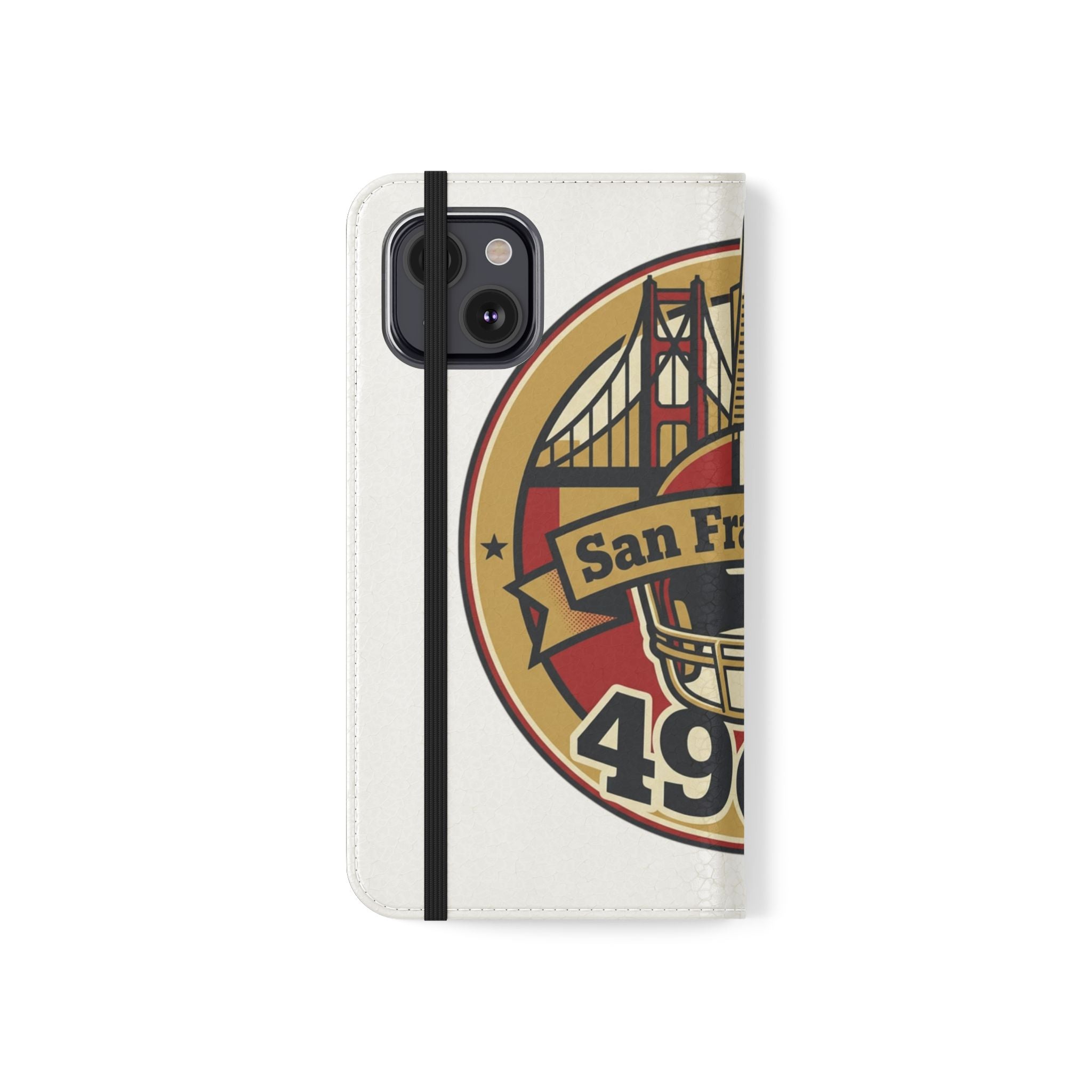 San Francisco 49ers Vintage Logo Flip Case | Phone Wallet