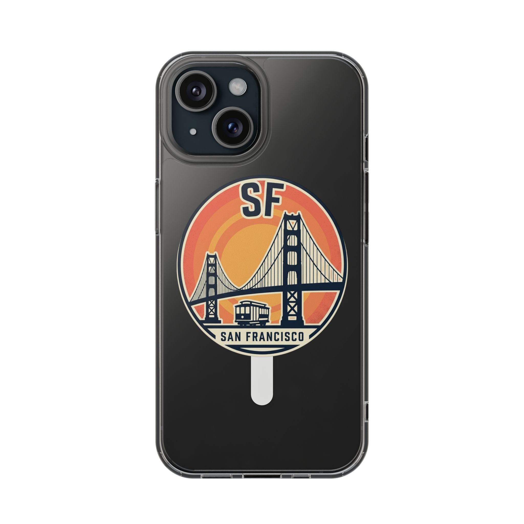 San Francisco Golden Gate Bridge phone case | Magnetic Clear Case
