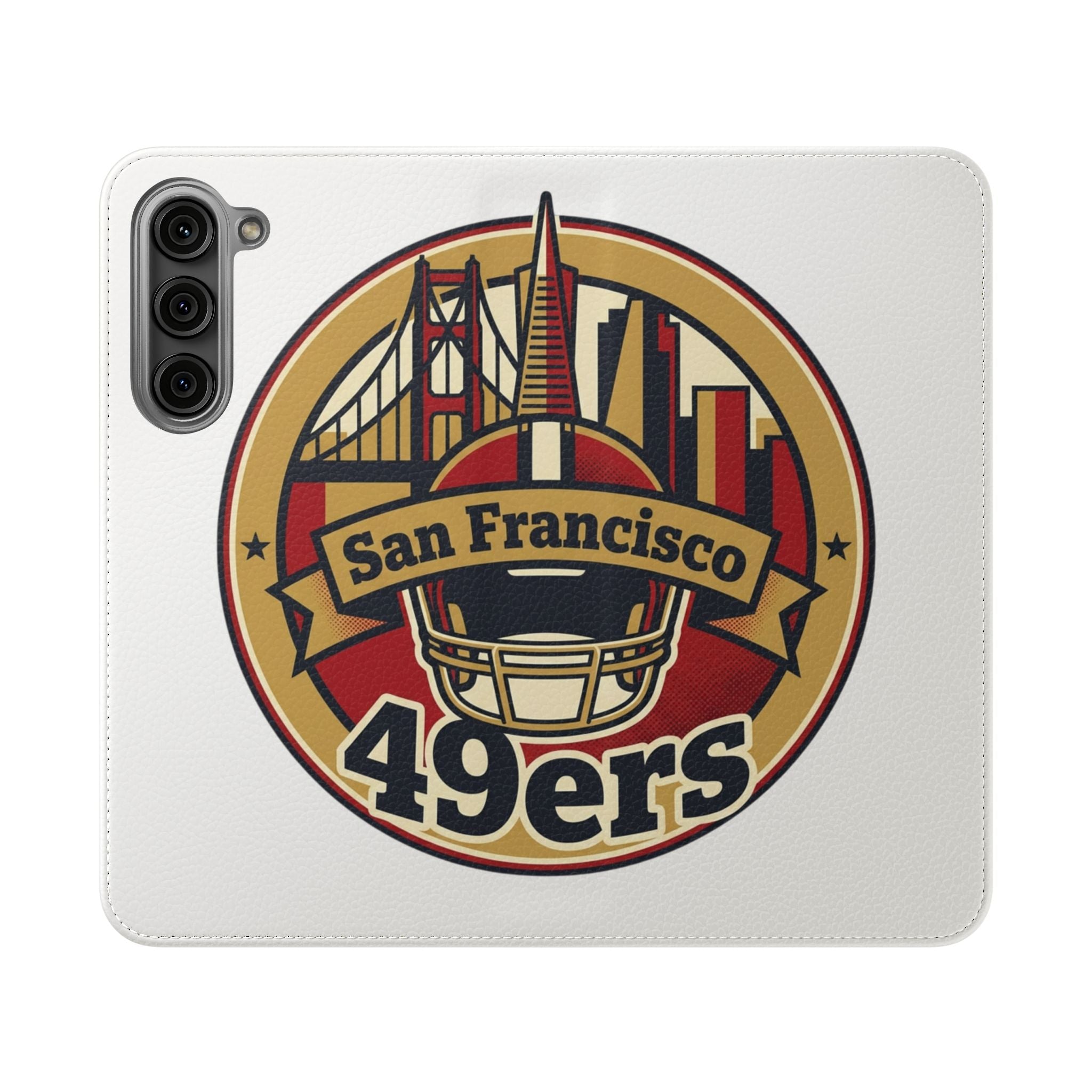 San Francisco 49ers Vintage Logo Flip Case | Phone Wallet