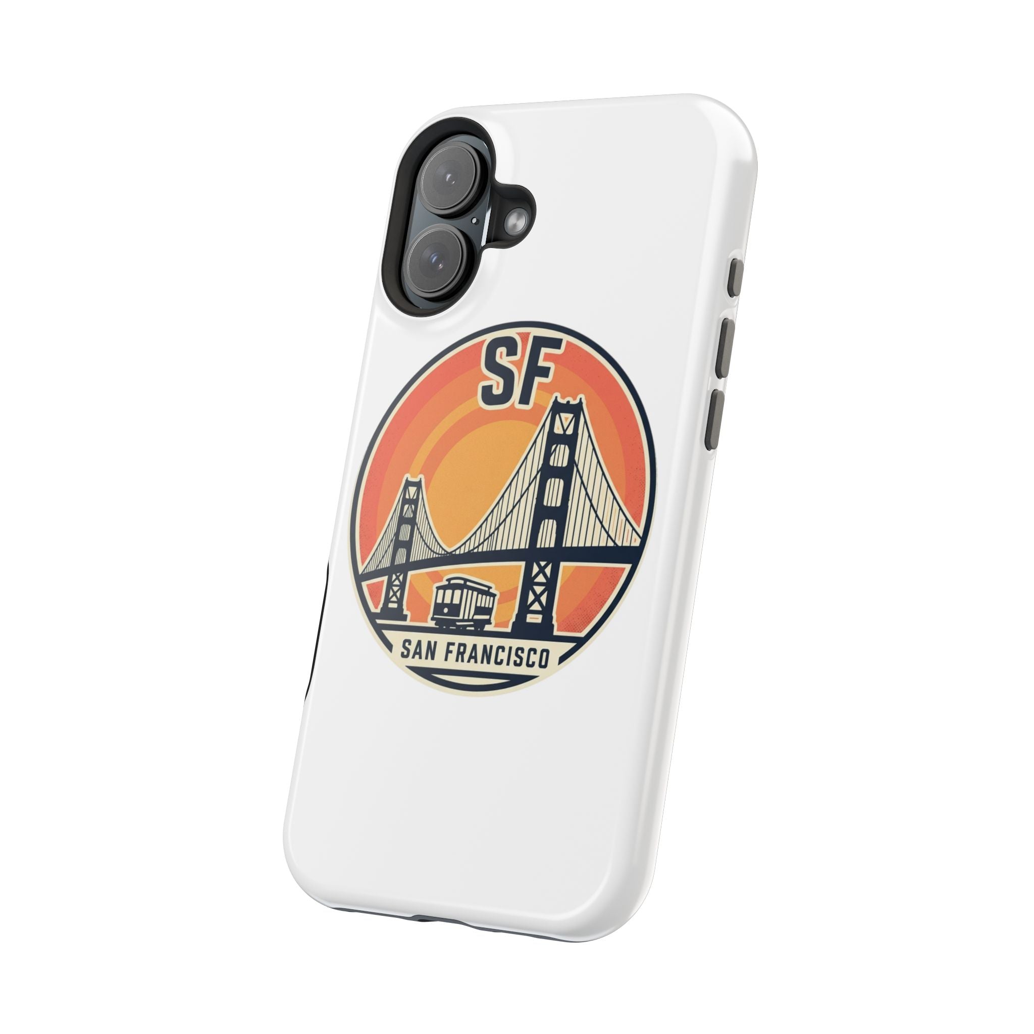San Francisco Golden Gate Circle Phone Case