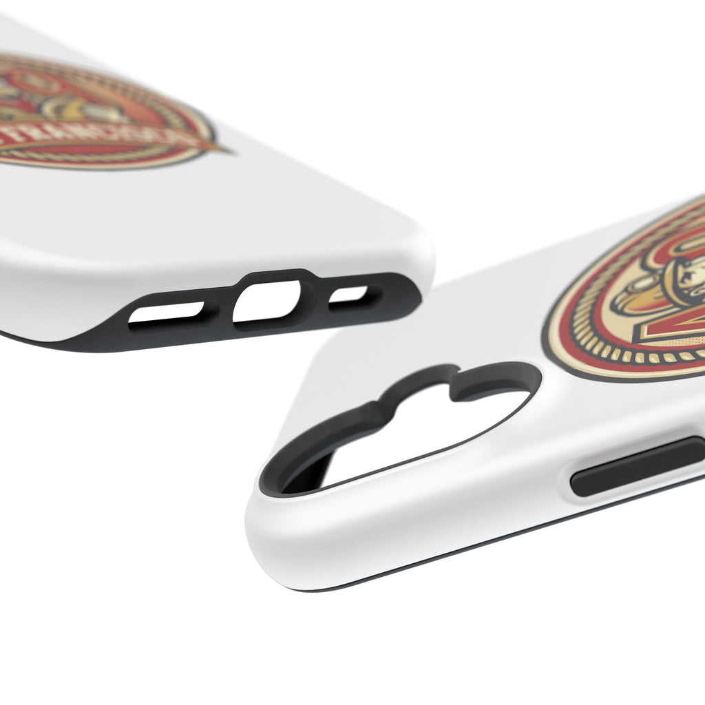 San Francisco 49er Firefighter Badge phone case | Impact-Resistant Case