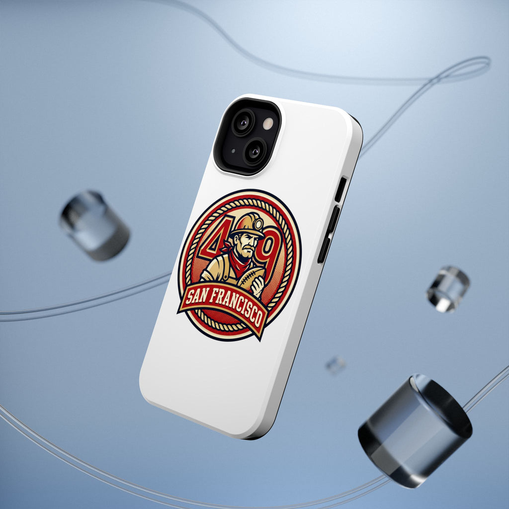 San Francisco 49er Firefighter Badge phone case | Impact-Resistant Case