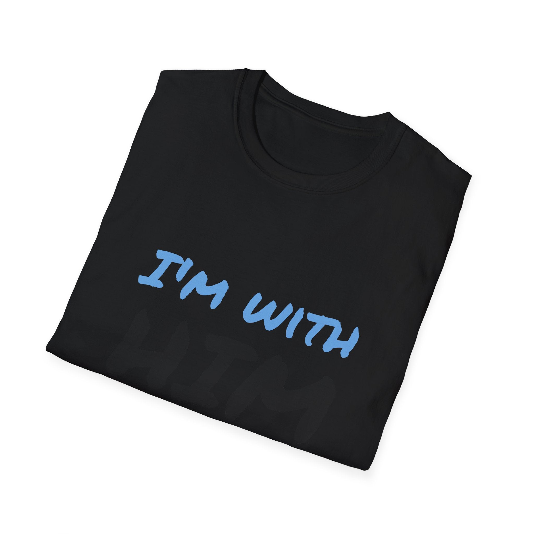 I'm With Him arrow T-Shirt | Couple Matching Shirt, Directional Graphic Tee