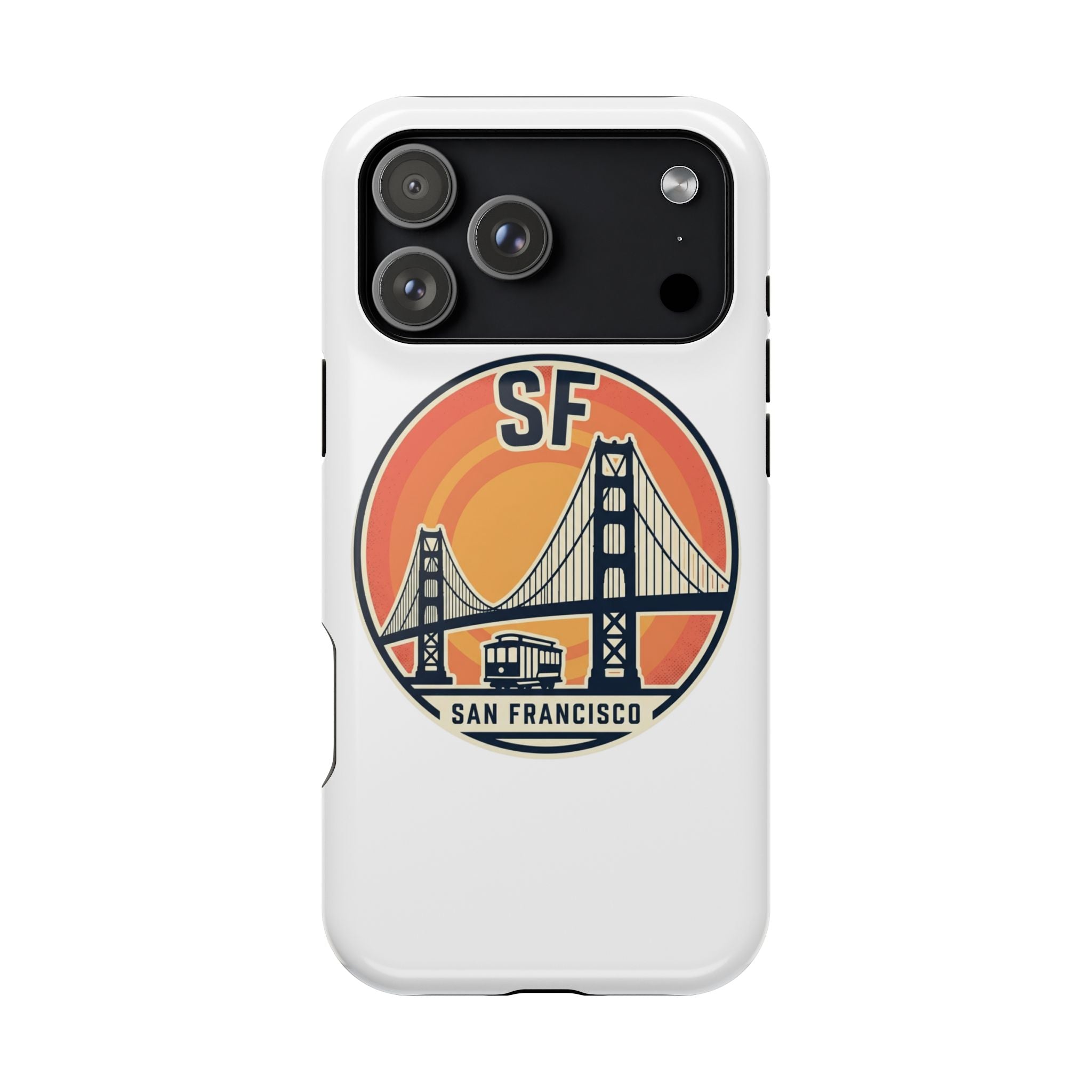 San Francisco Golden Gate Circle Phone Case