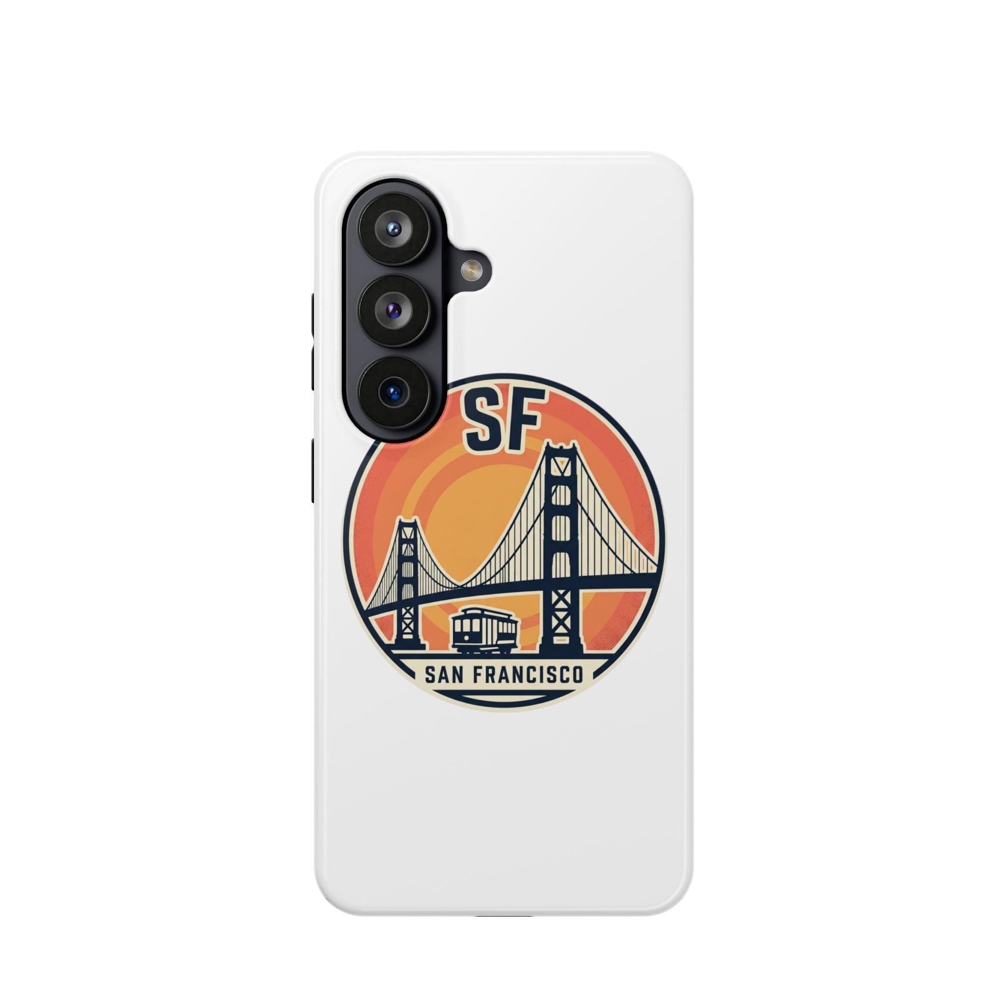 San Francisco Golden Gate Circle Phone Case