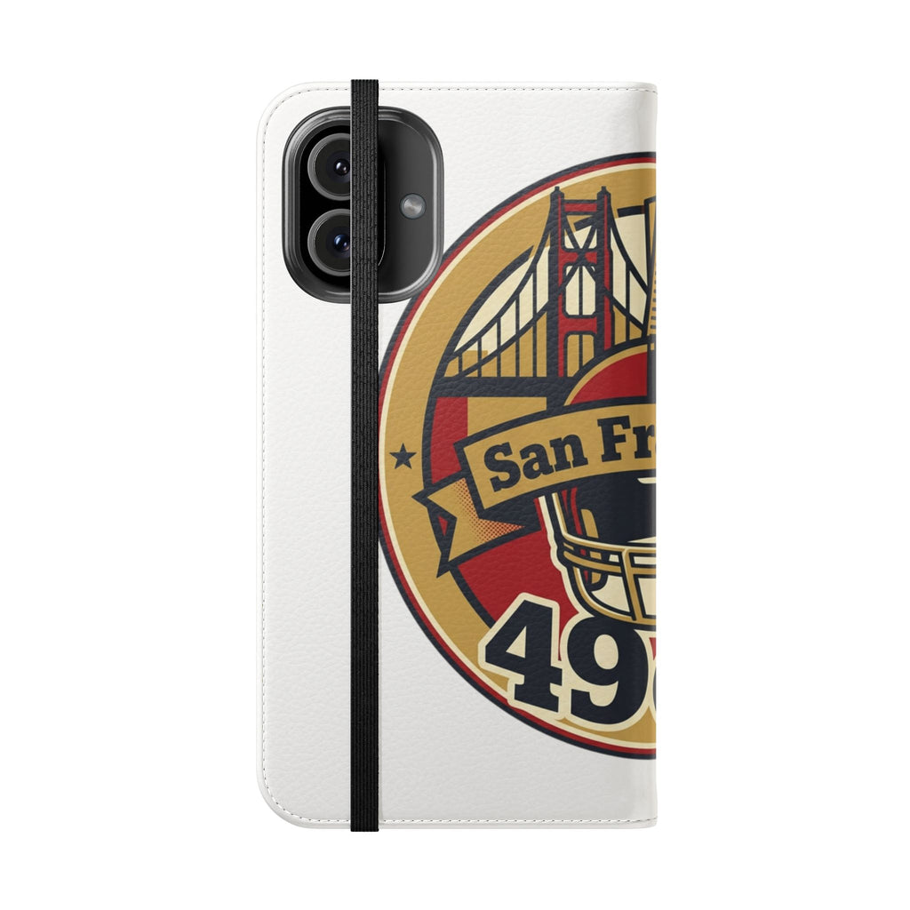 San Francisco 49ers Vintage Logo Flip Case | Phone Wallet