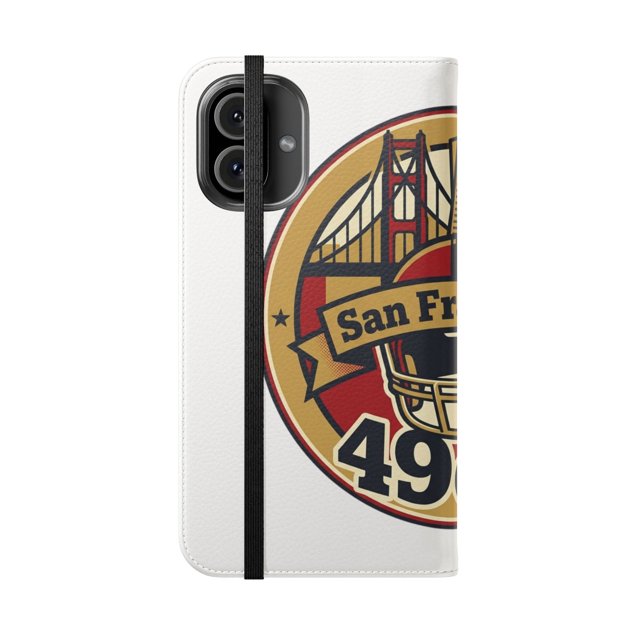 San Francisco 49ers Vintage Logo Flip Case | Phone Wallet