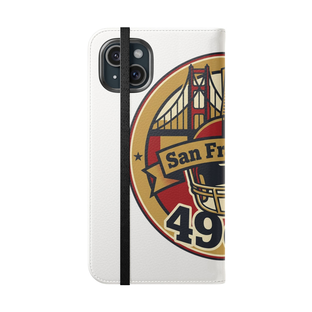 San Francisco 49ers Vintage Logo Flip Case | Phone Wallet
