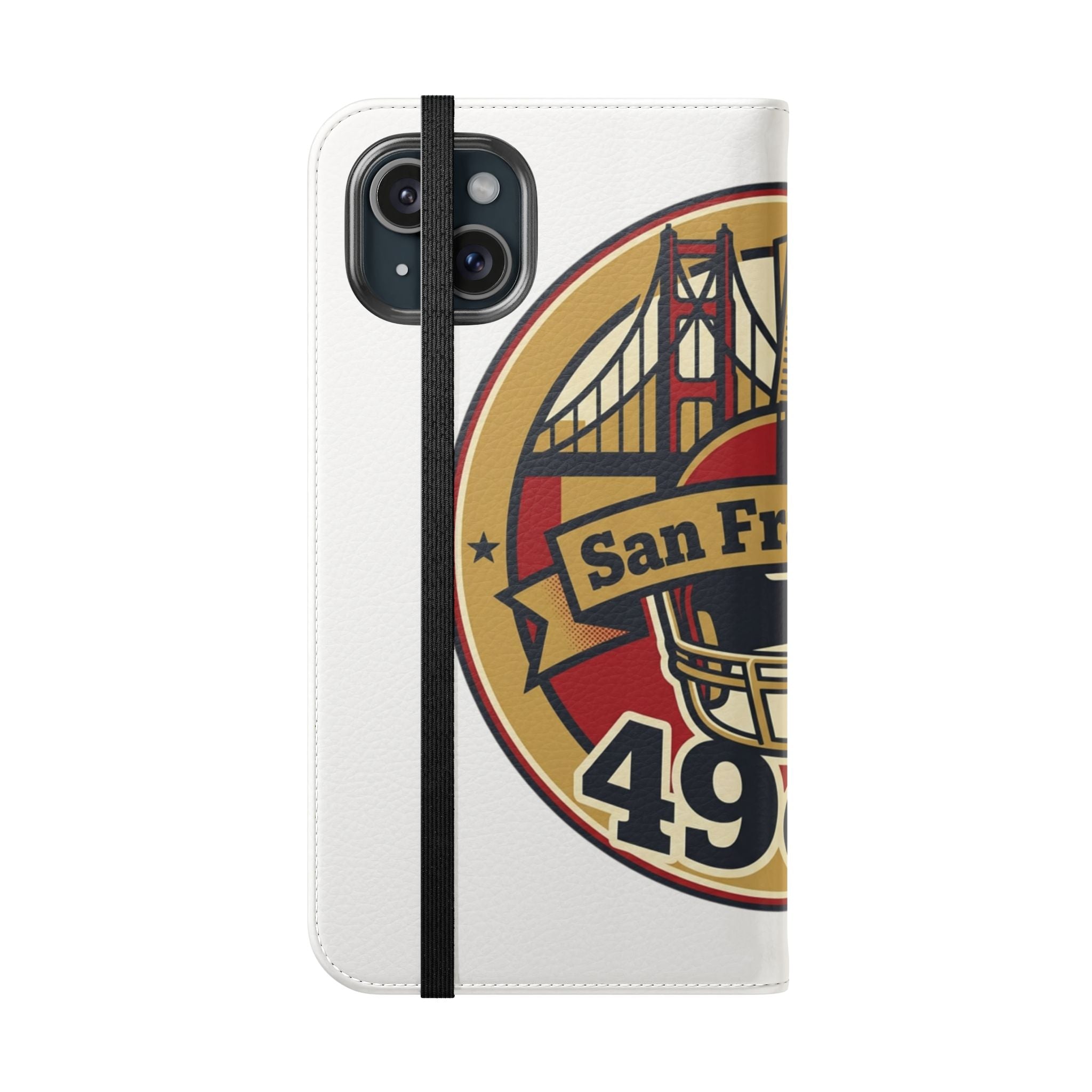 San Francisco 49ers Vintage Logo Flip Case | Phone Wallet