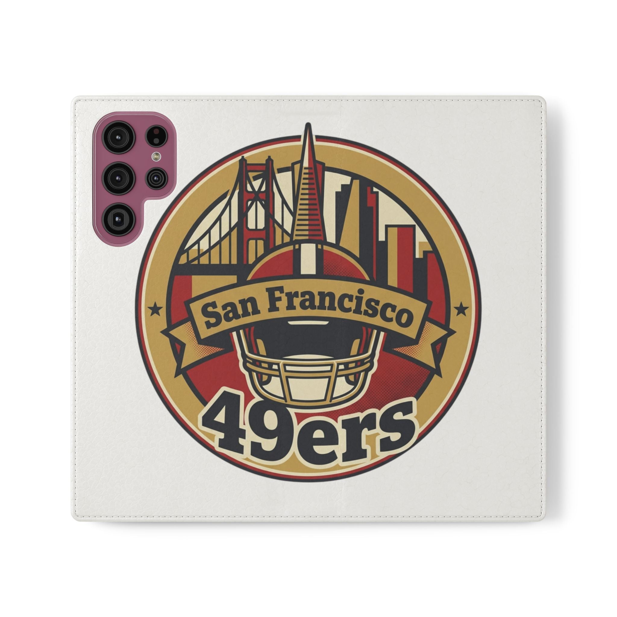 San Francisco 49ers Vintage Logo Flip Case | Phone Wallet