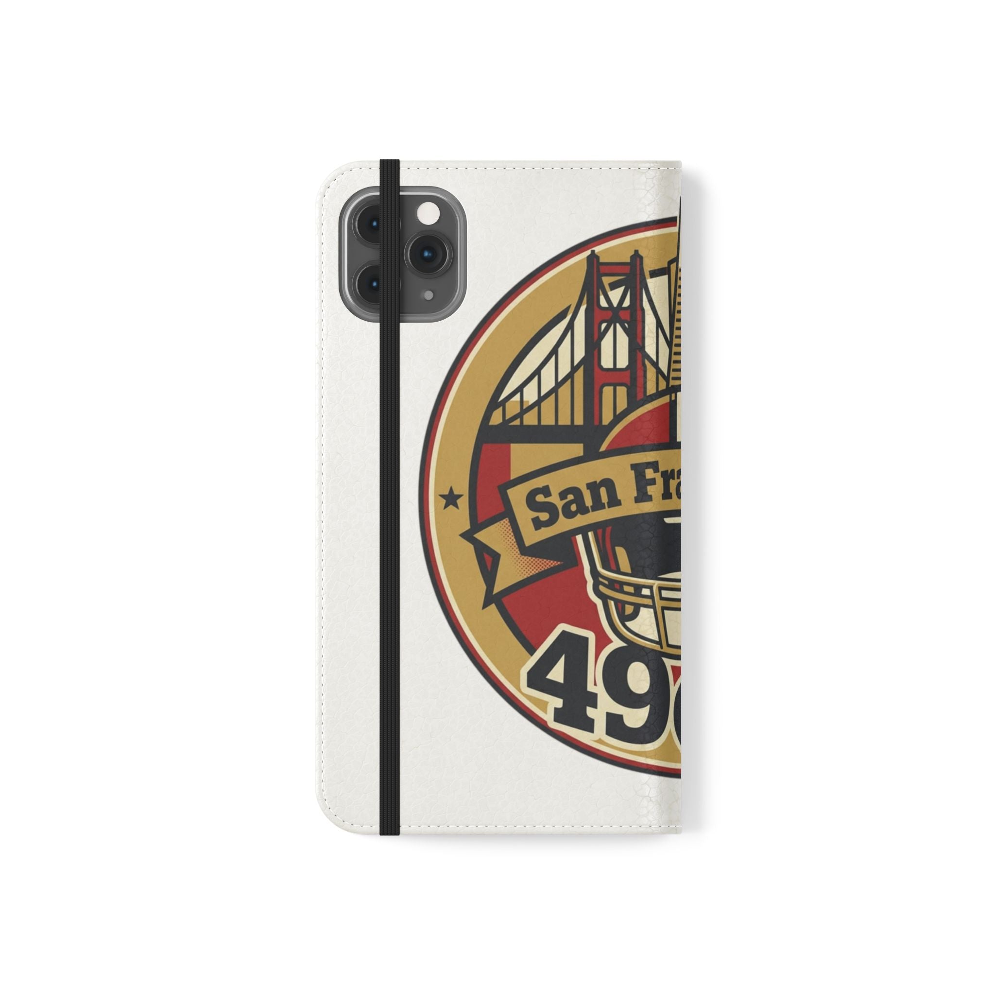 San Francisco 49ers Vintage Logo Flip Case | Phone Wallet