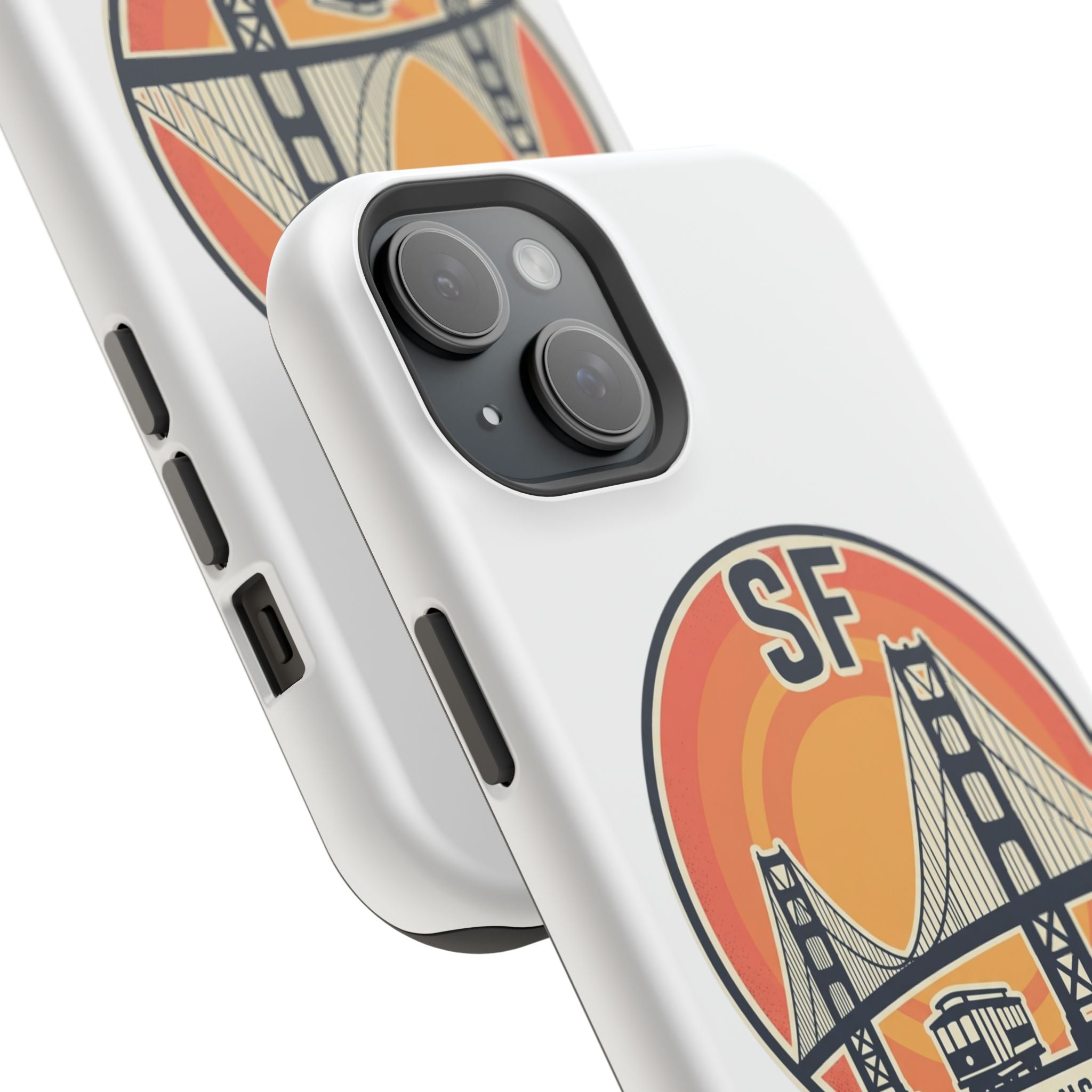 San Francisco Golden Gate Circle Phone Case