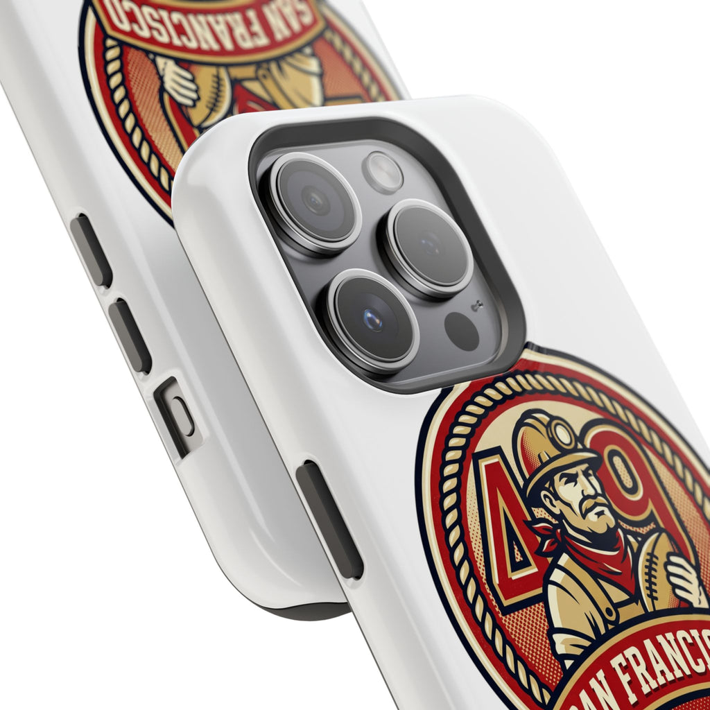 San Francisco 49er Firefighter Badge phone case | Impact-Resistant Case