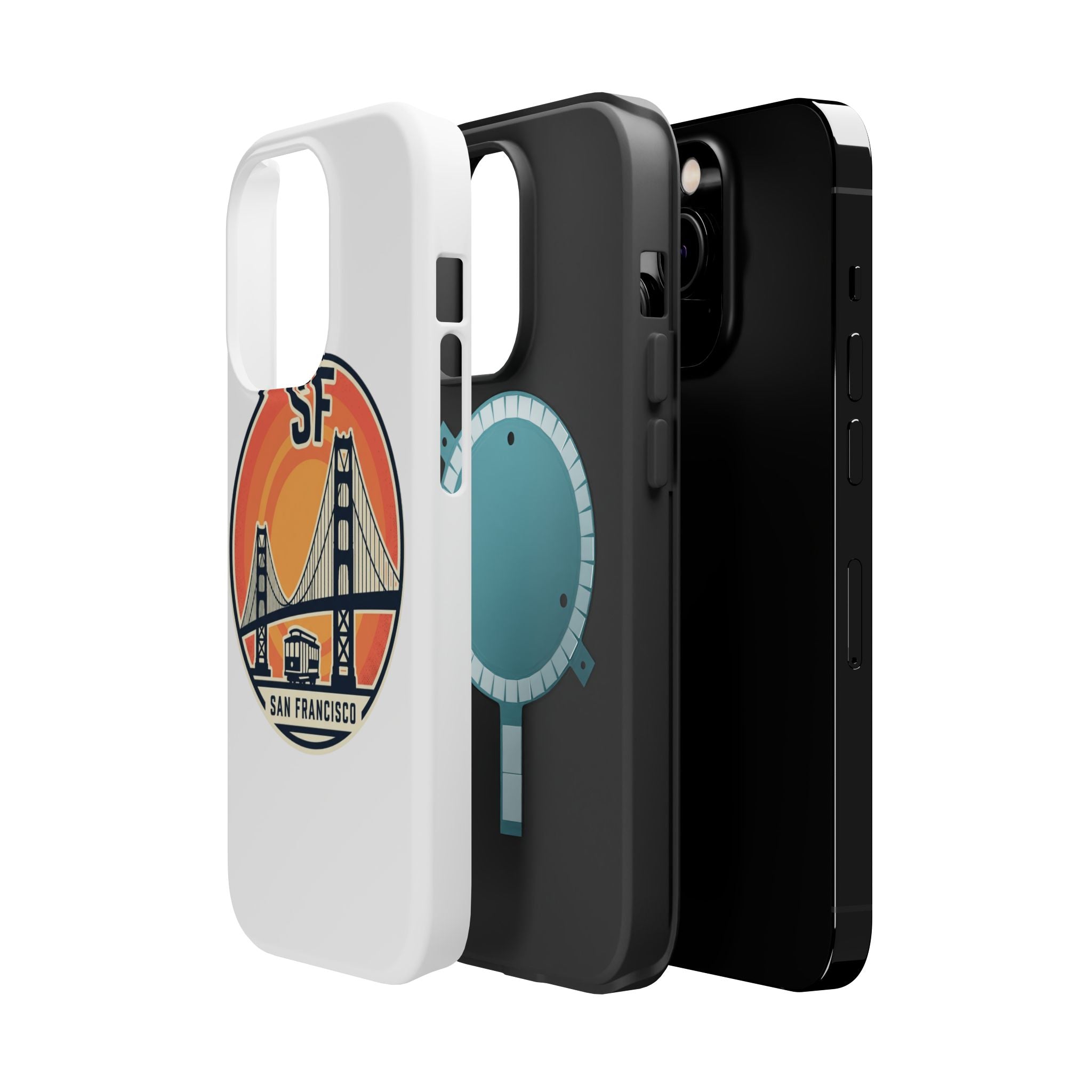 San Francisco Golden Gate Circle Phone Case
