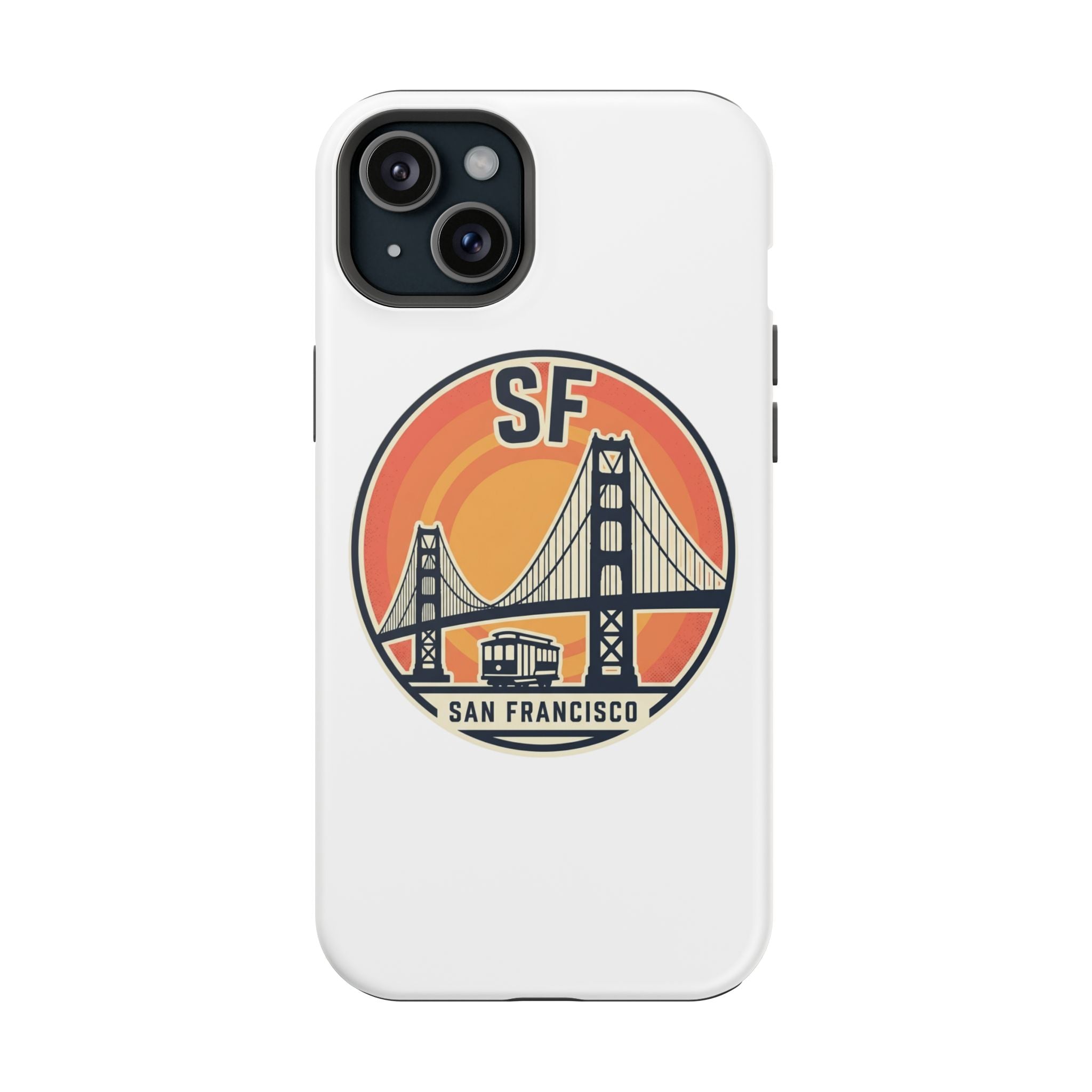 San Francisco Golden Gate Circle Phone Case