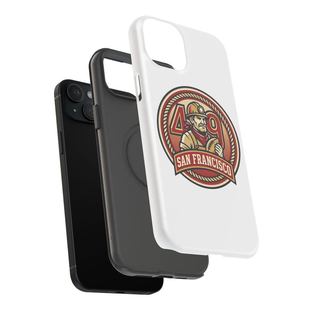 San Francisco 49er Firefighter Badge phone case | Impact-Resistant Case
