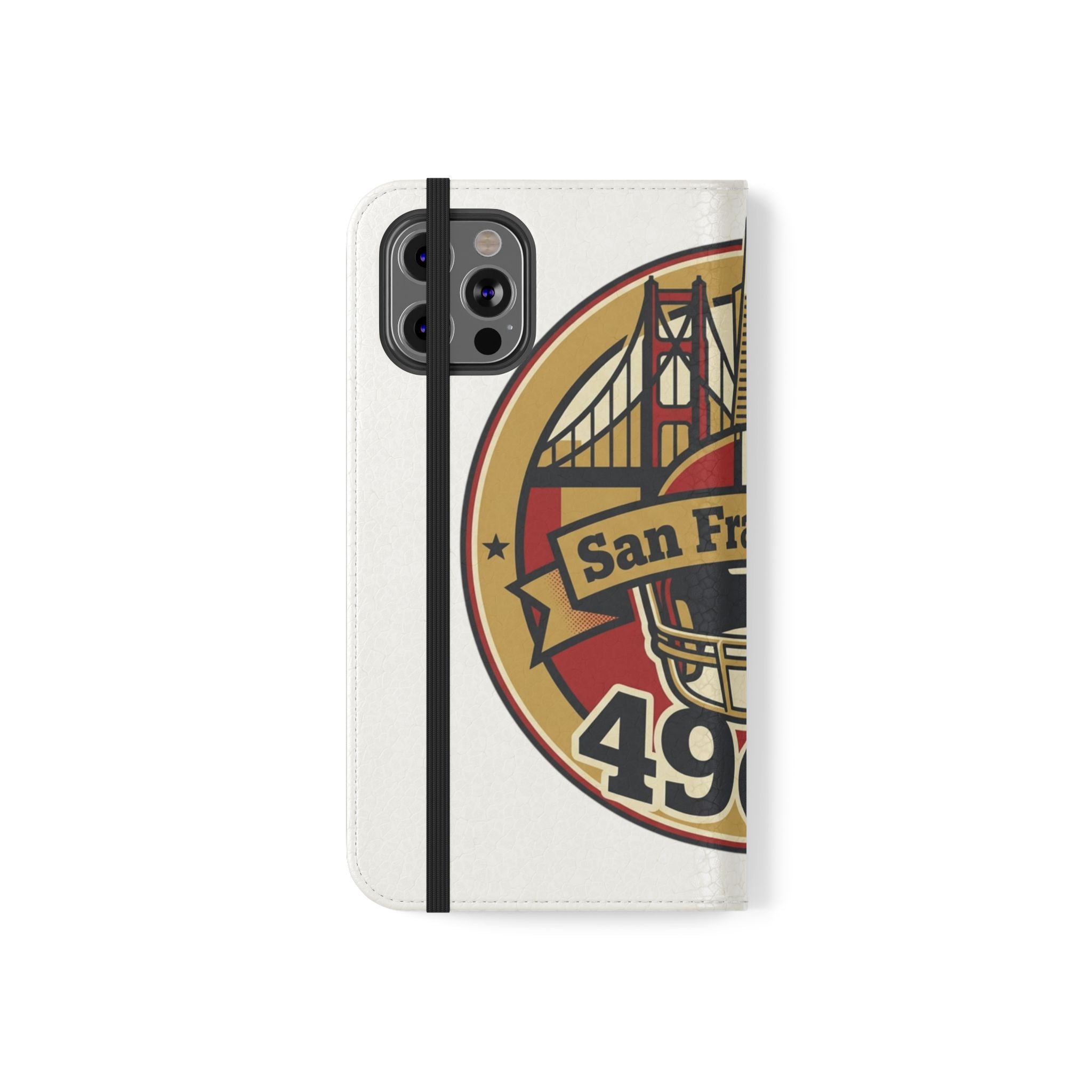 San Francisco 49ers Vintage Logo Flip Case | Phone Wallet
