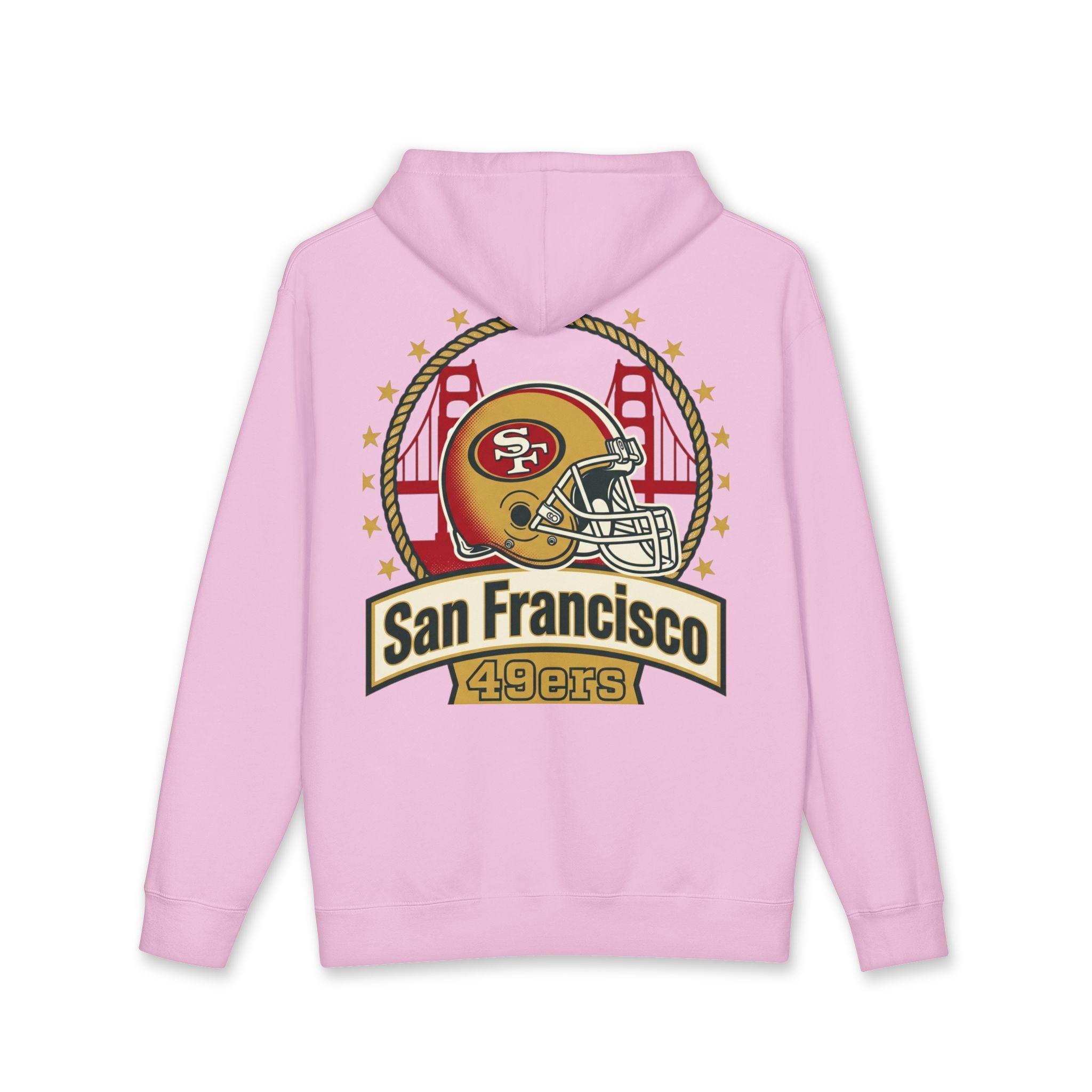 San Francisco Football Helmet Hoodie | City Skyline Logo